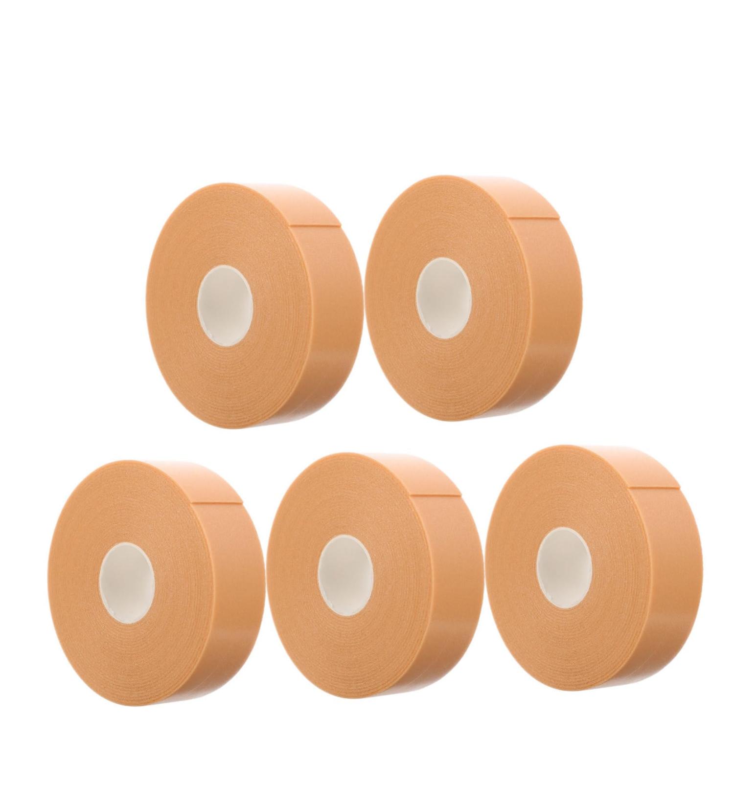 MERRYHAPY 5 Rolls Foam Eye Pads Eyeshadow Tape Makeup Tape Beauty Salon Supplies Eyelash Fabric Tape Fabric Tape Eyelash Grafting Eyelash Tapes Lash Tech Foam Grip Tape X5m Sponge With Line 8.5x8.5x2.5cm Orange - Buy Online on GoSupps.com