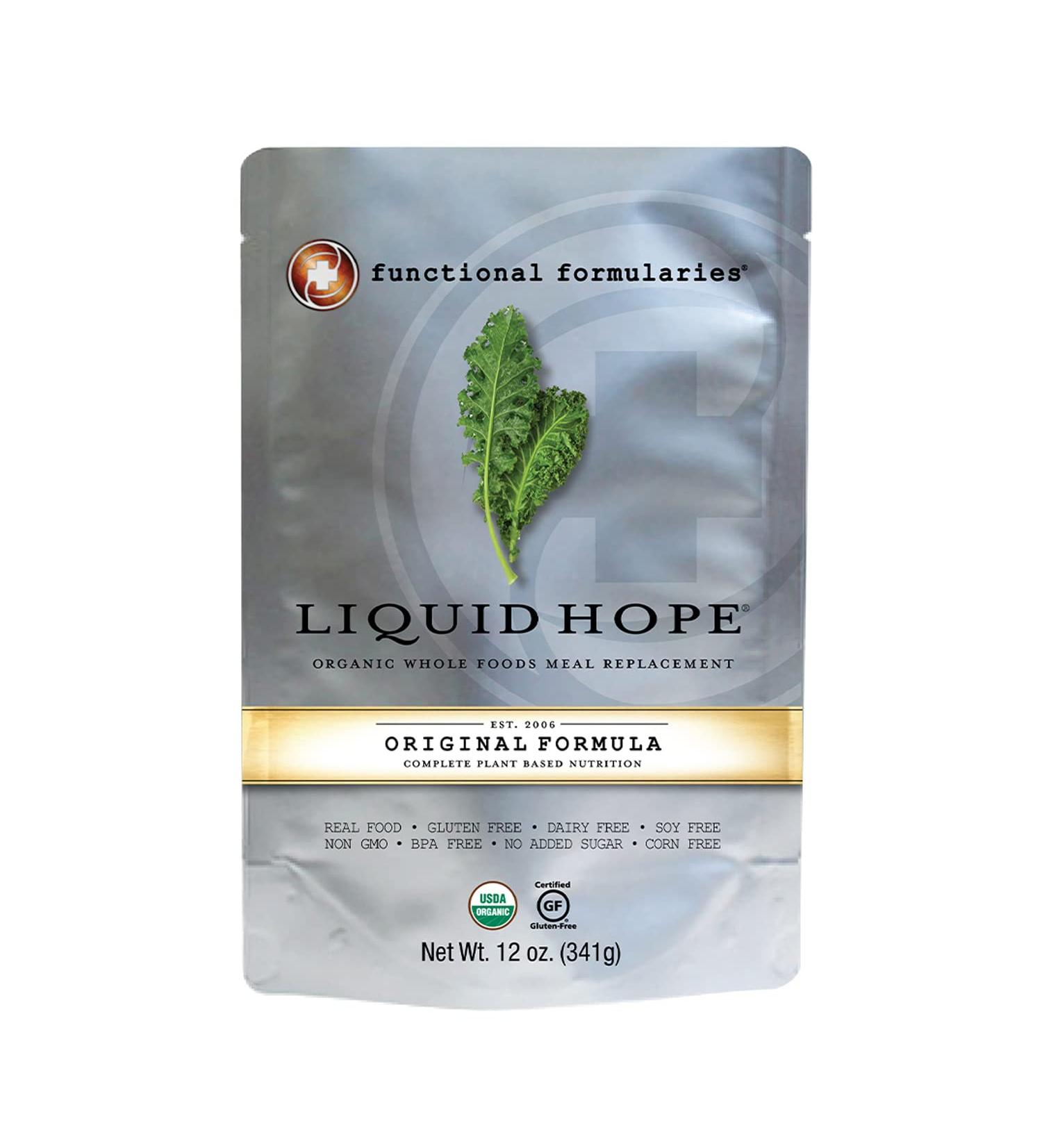 Organic Liquid Hope Tube Feeding Formula 12oz Pouch - Nutritional Meal Replacement Supplement, Original Formula - Pack of 1 - Buy Online on GoSupps.com