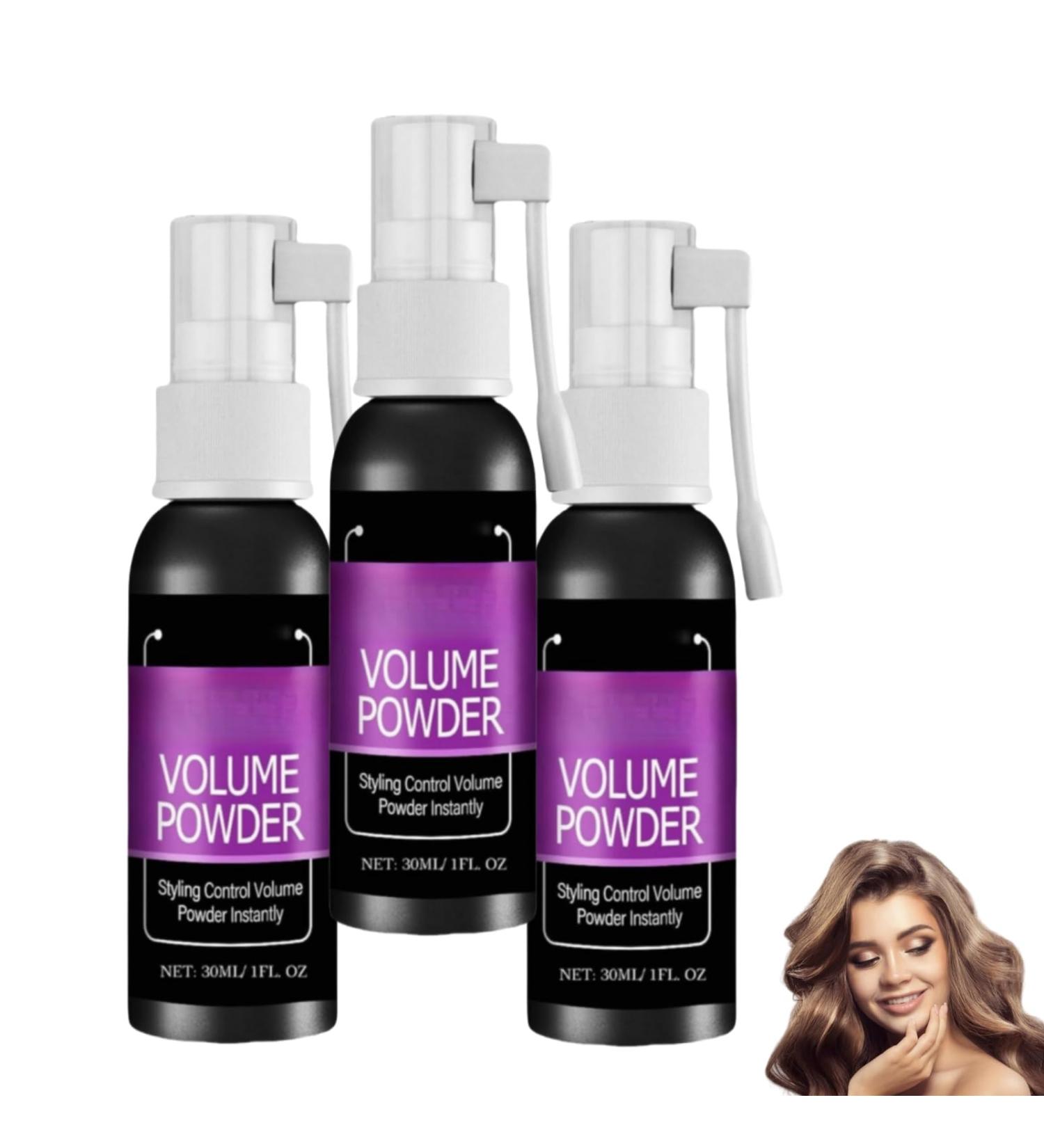 Fluffy volumizing spray No-wash volumizing hair spray Quick styling refreshing spray Increase volume 3pcs - Buy Online on GoSupps.com