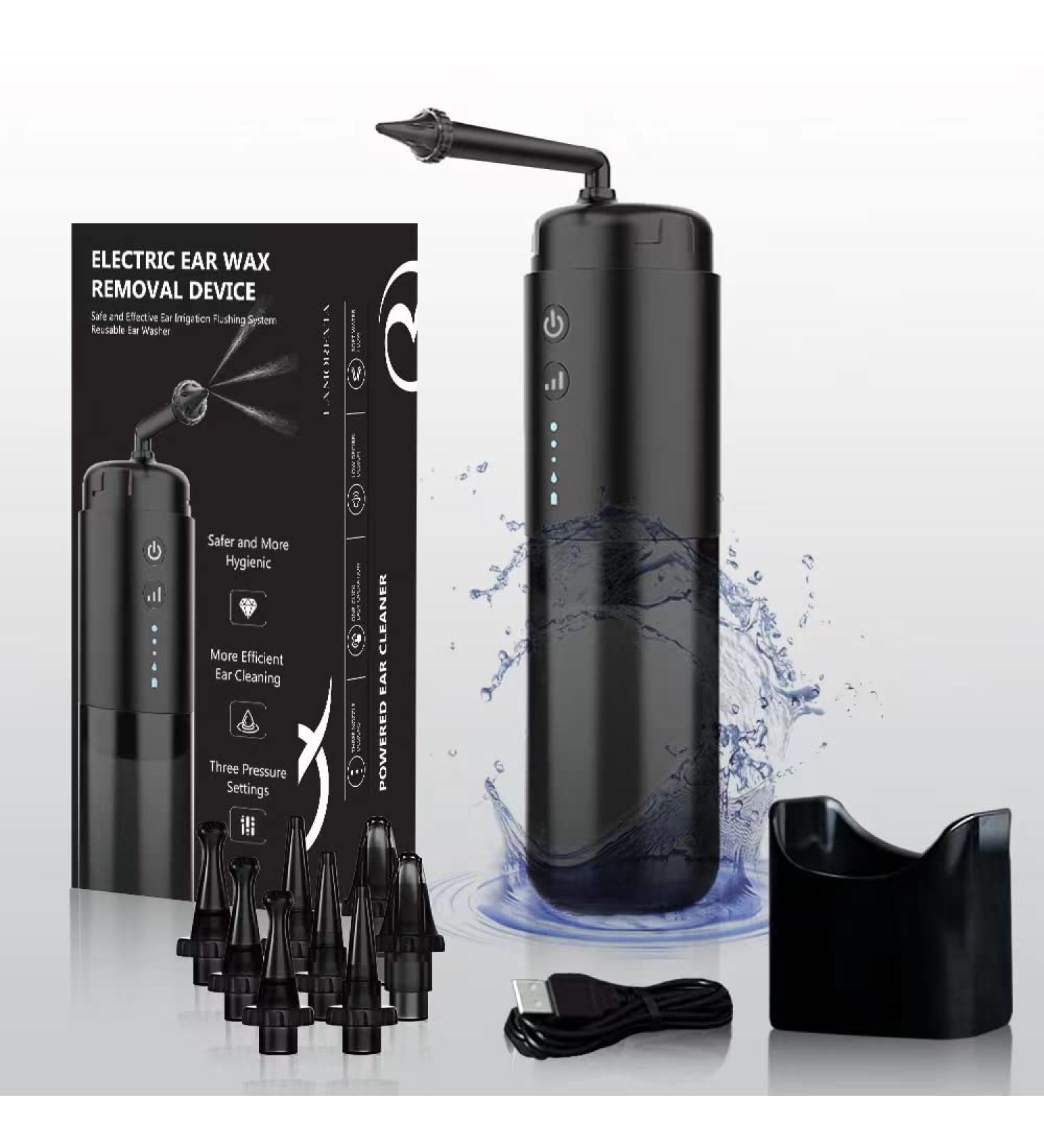 Deep Black Ear Brush - Premium Quality Cleaning for All Ear Types | Shop Now - Buy Online on GoSupps.com