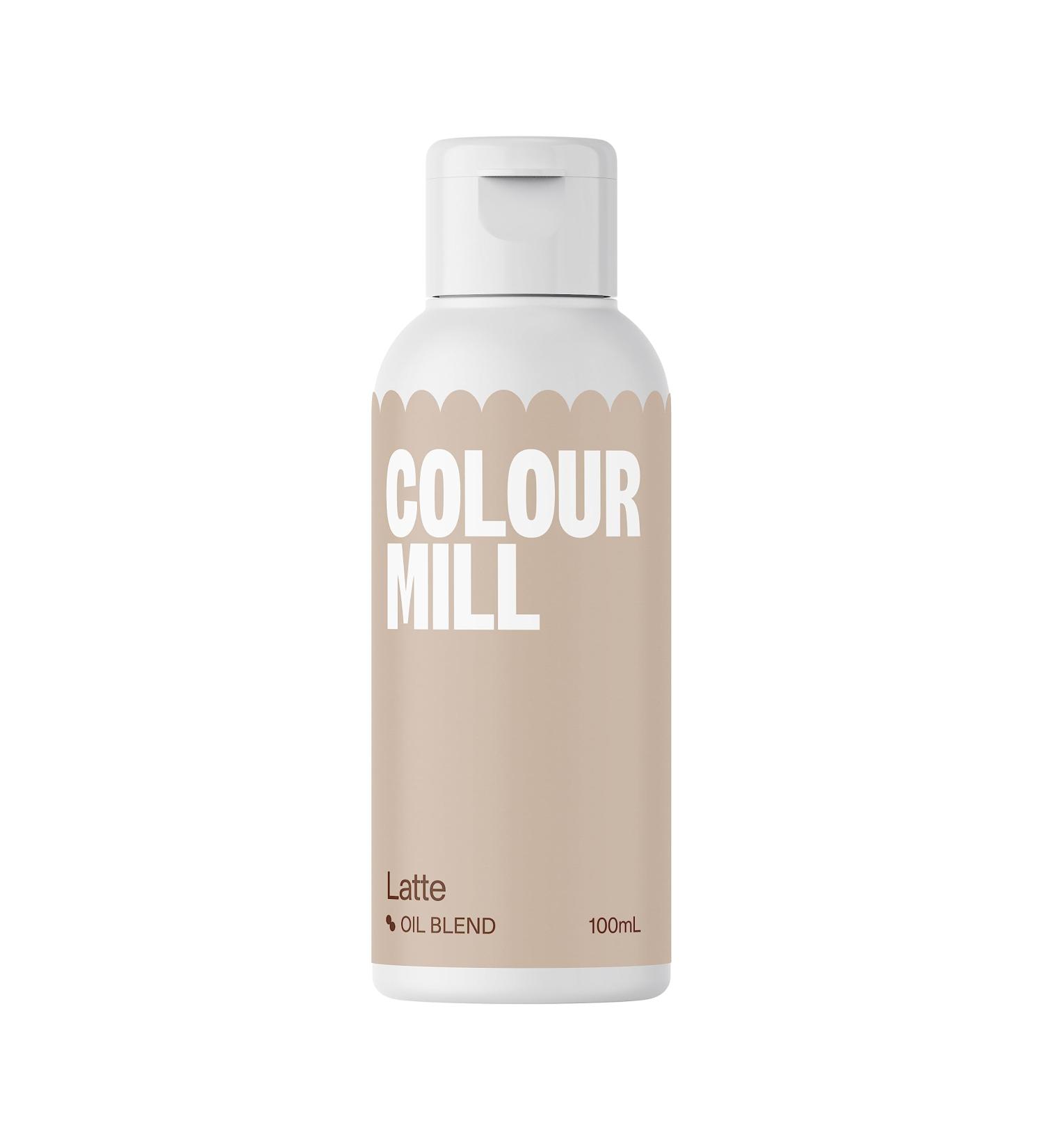 Colour Mill Oil Based Food Colouring *Bulk* 100ML - Buttercream Fondant Sugarpaste Icing and Chocolate Colour (Latte) - Buy Online on GoSupps.com