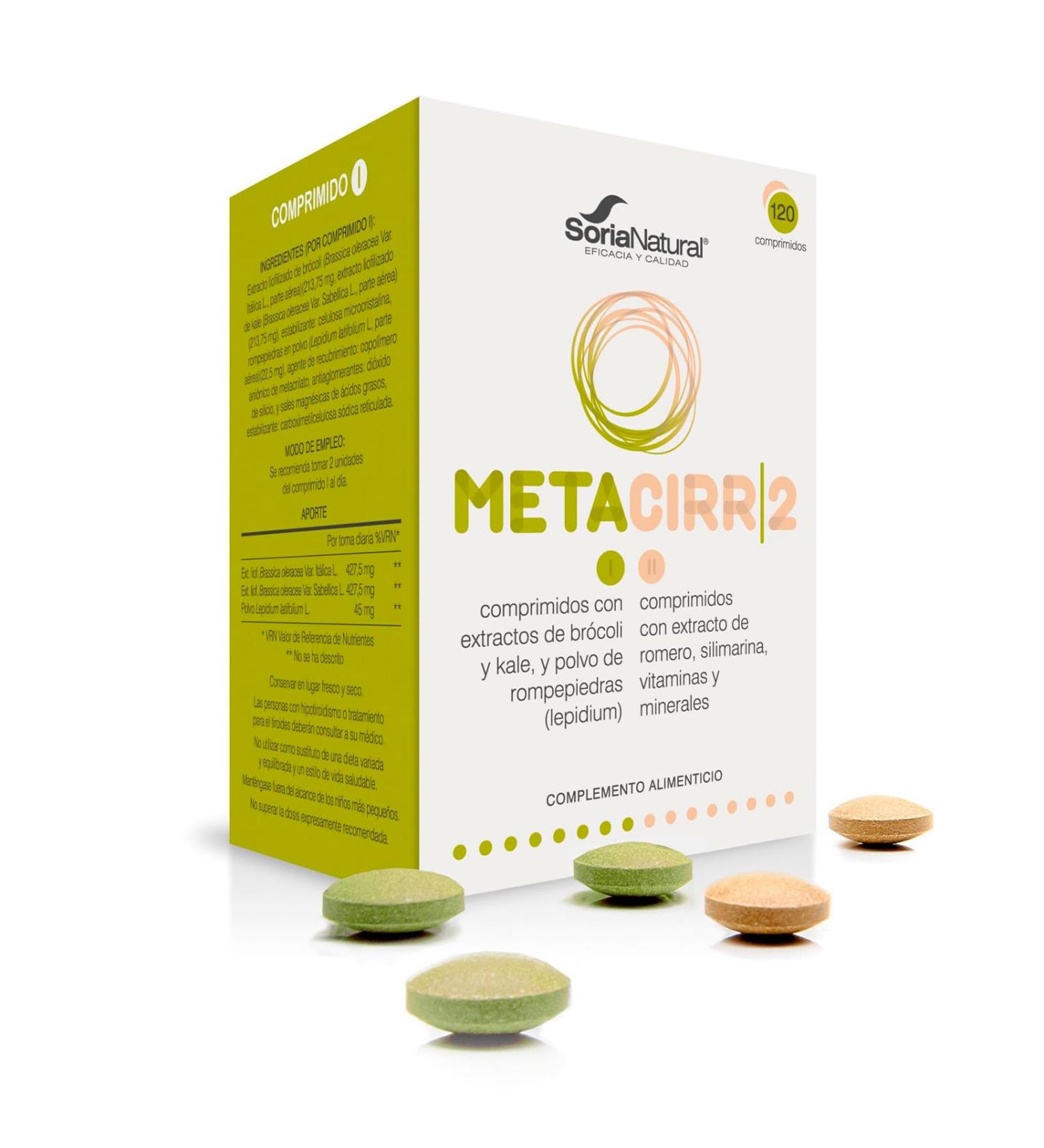  Soria Natural METACIRR 2625 mg 120 COMP. - Buy Online on GoSupps.com