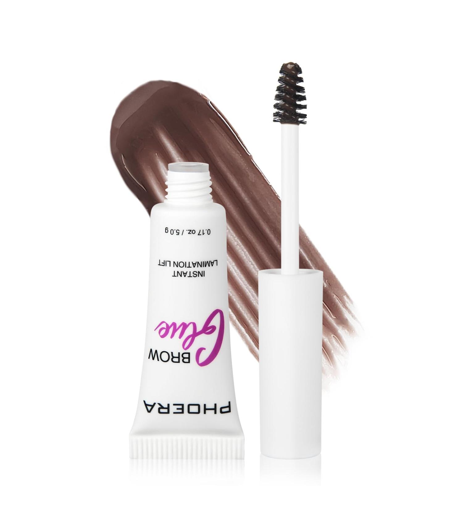 Phoera Eyebrow Gel Long-lasting Eyebrow Tint Waterproof Brow Gel Hhigh Pigment Eyebrow Mascara Vegan Formula Tinted Brow Mascara for Full Shaped Brows (03 Medium Brown) - Buy Online on GoSupps.com