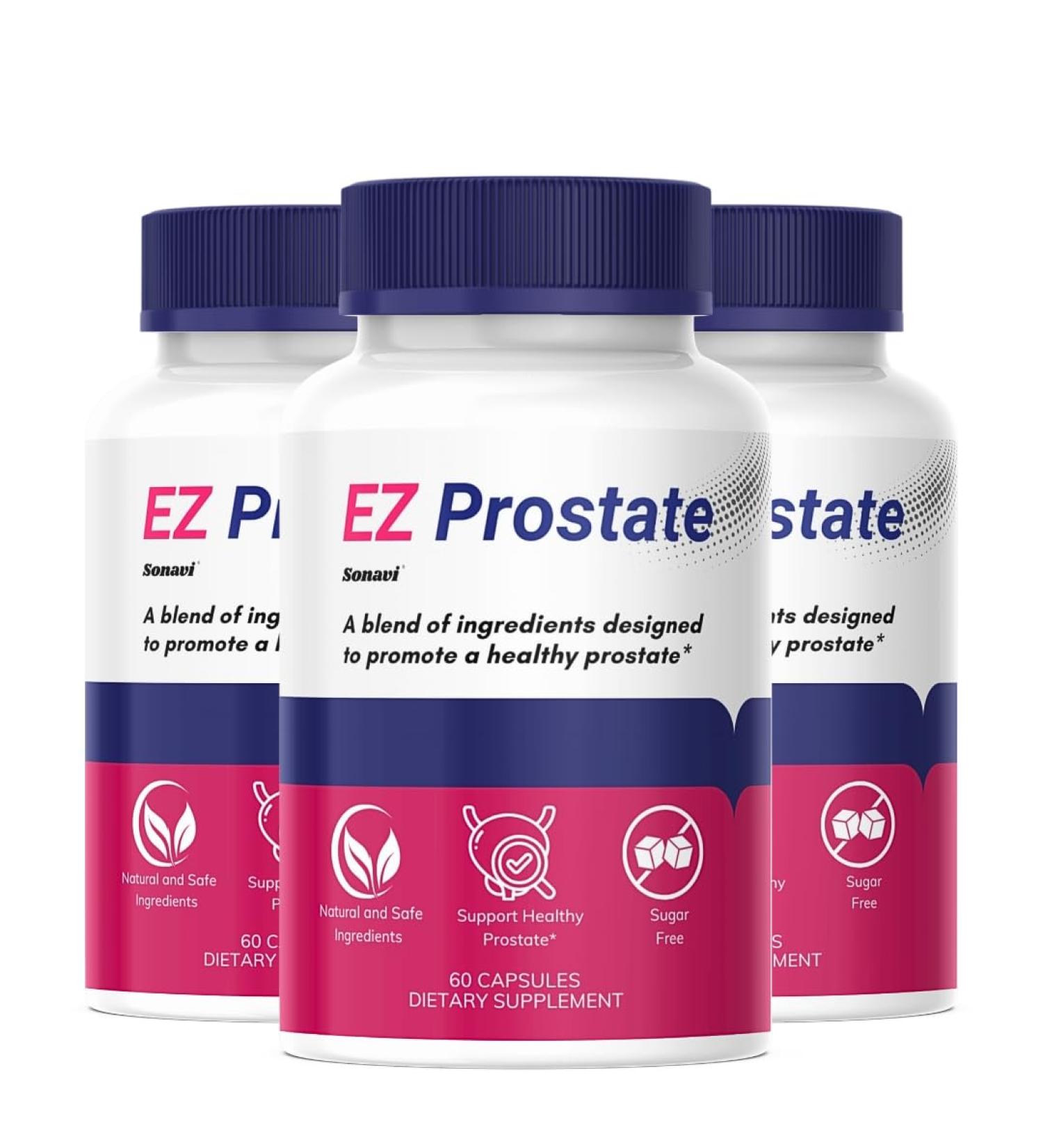 Ez Prostate with Pumpkin Seed Oil | EzProstate Supplement | EZProstate Capules Supplement | Ez Prostate Capsules Use for Men (180 Capsule) - Buy Online on GoSupps.com