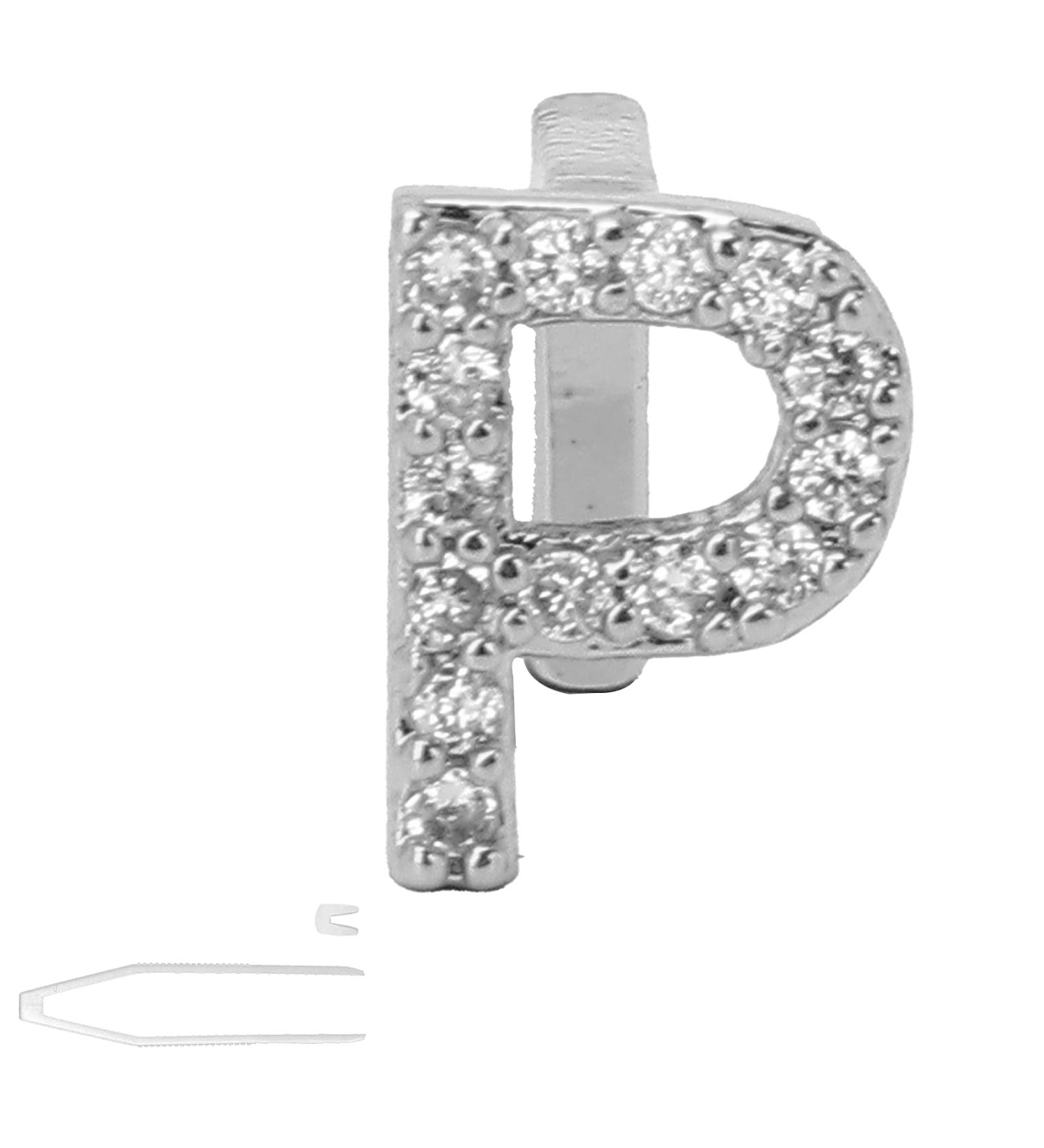 Shop Copper-Toothed Hip-Hop Teeth & Halloween Braces | Excessive English Letter P Q Decoration - Buy Online on GoSupps.com