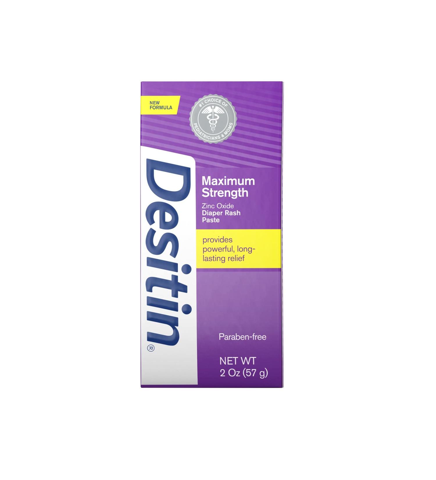 Desitin Diaper Rash Original Ointment 2 oz (4 Pack) - Fast Relief for Baby's Skin - Buy Online on GoSupps.com