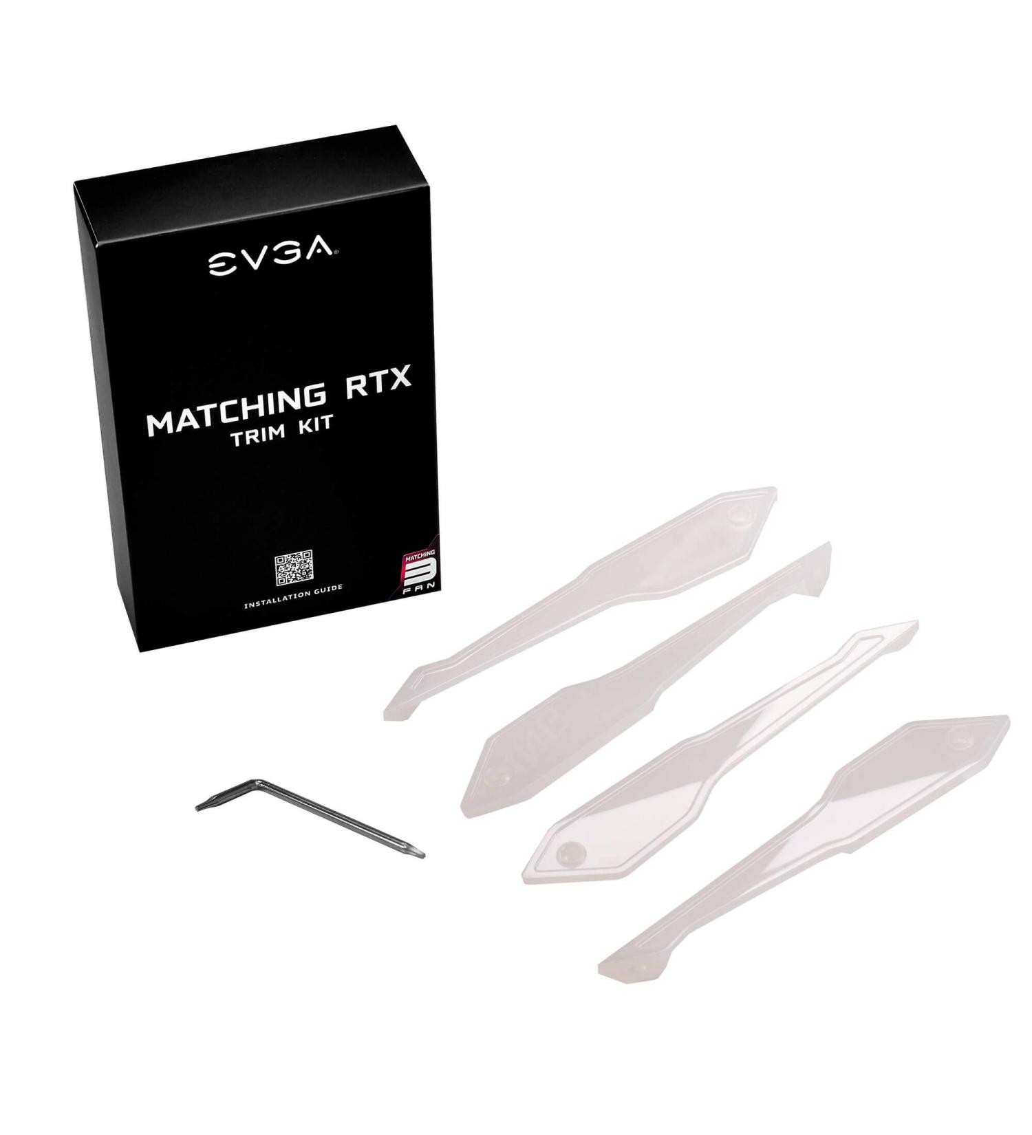 EVGA 20-Series FTW3 Cards White Trim Kit - Enhance Your GPU's Look - Buy Online on GoSupps.com