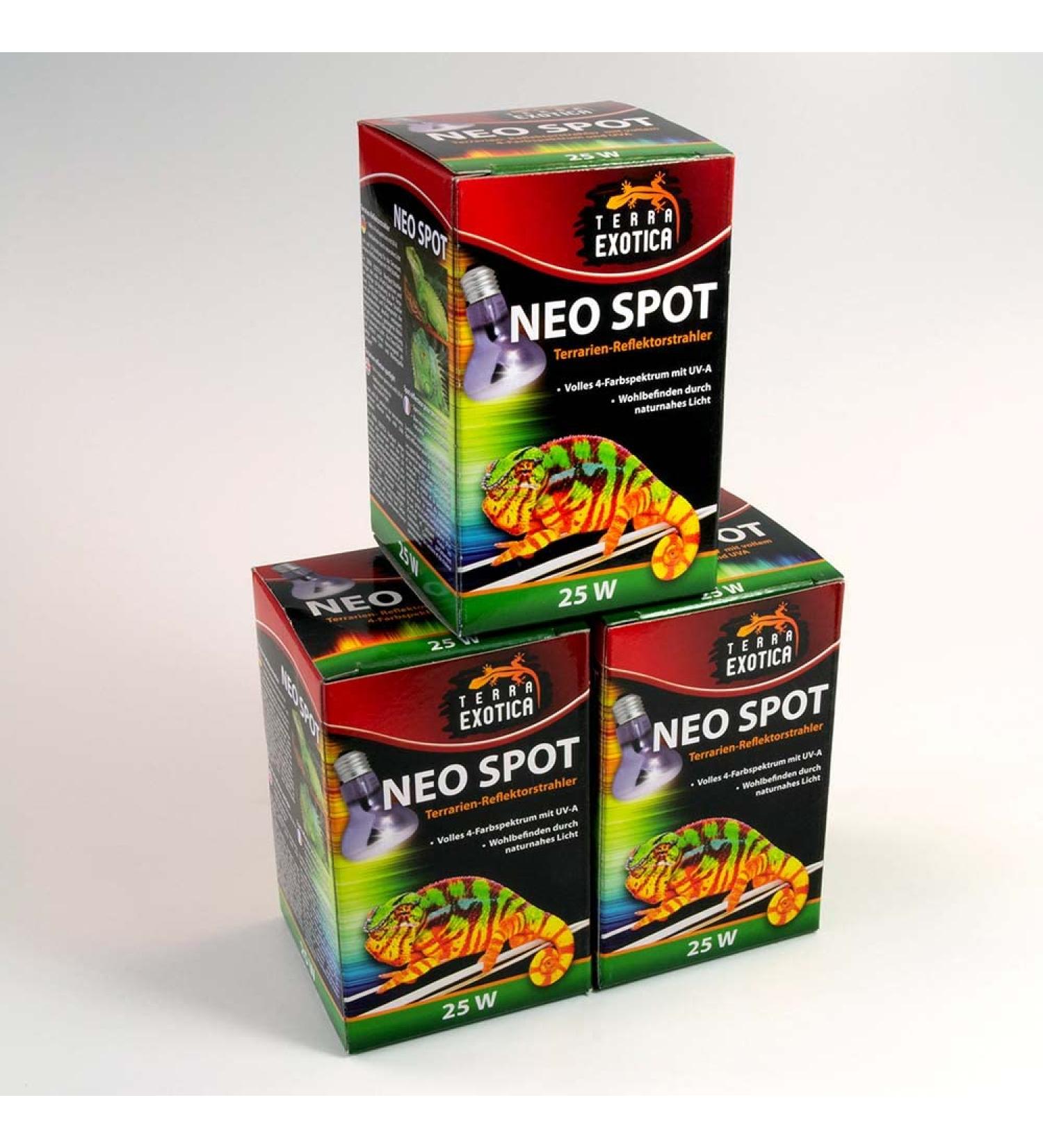 Terra Exotica Neo Spot - UV Reflector Spotlight for Terrariums (25W) | Ideal Heat & Light Source for Inhabitants - Ships Internationally - Buy Online on GoSupps.com