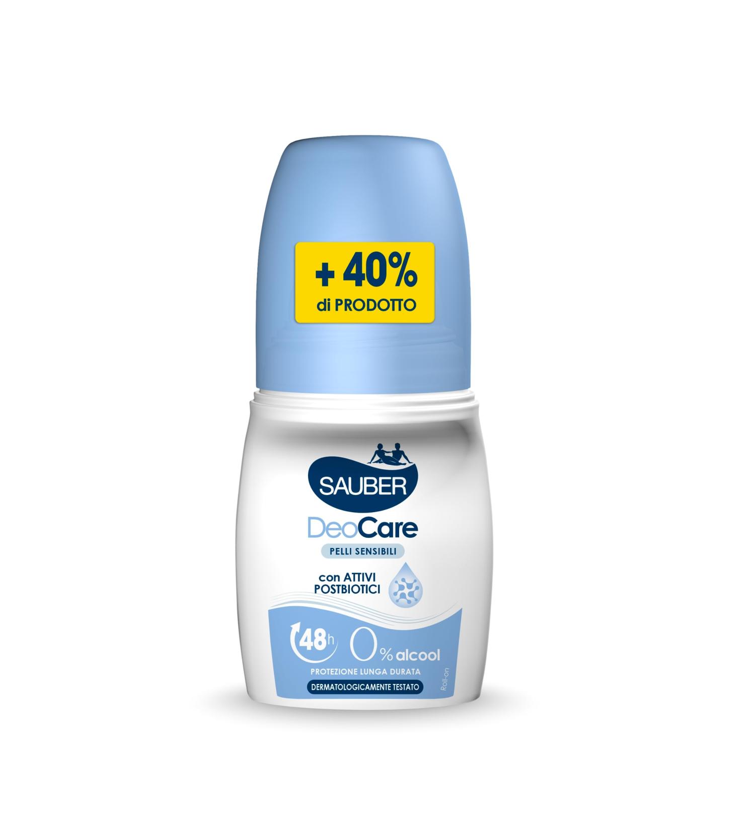 Sauber Sauber Deodorant Deocare Roll On 70 ml