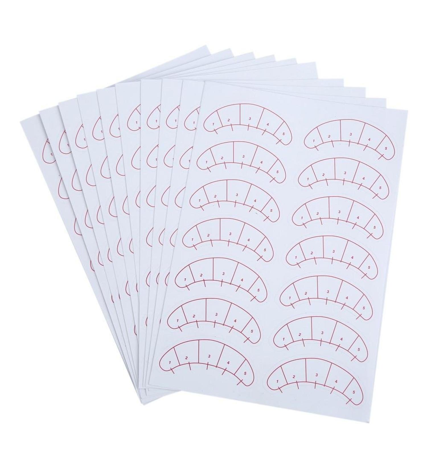 140PCS Eyelash Extension Glue Stickers - Positioning Pads & Patches for Perfect Isolation | Premium Tools for Professional Lash Artists - Buy Online on GoSupps.com