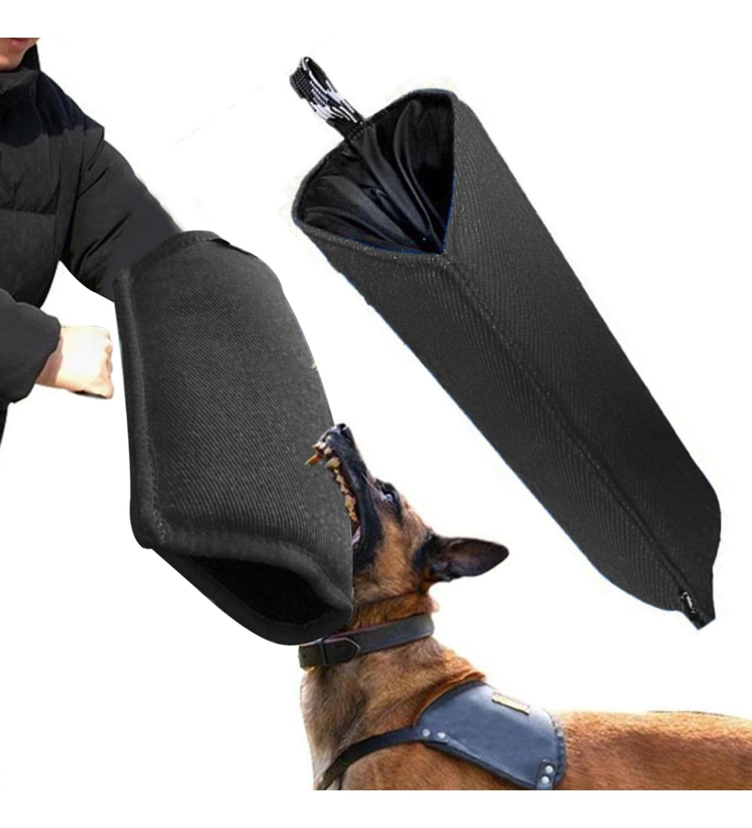 Dog Bite Sleeves Burlap Arm Protection Sleeves Dog Training Arm Sleeves Bite Protective Sleeves for Dog Training Supplies (Black) - Buy Online on GoSupps.com