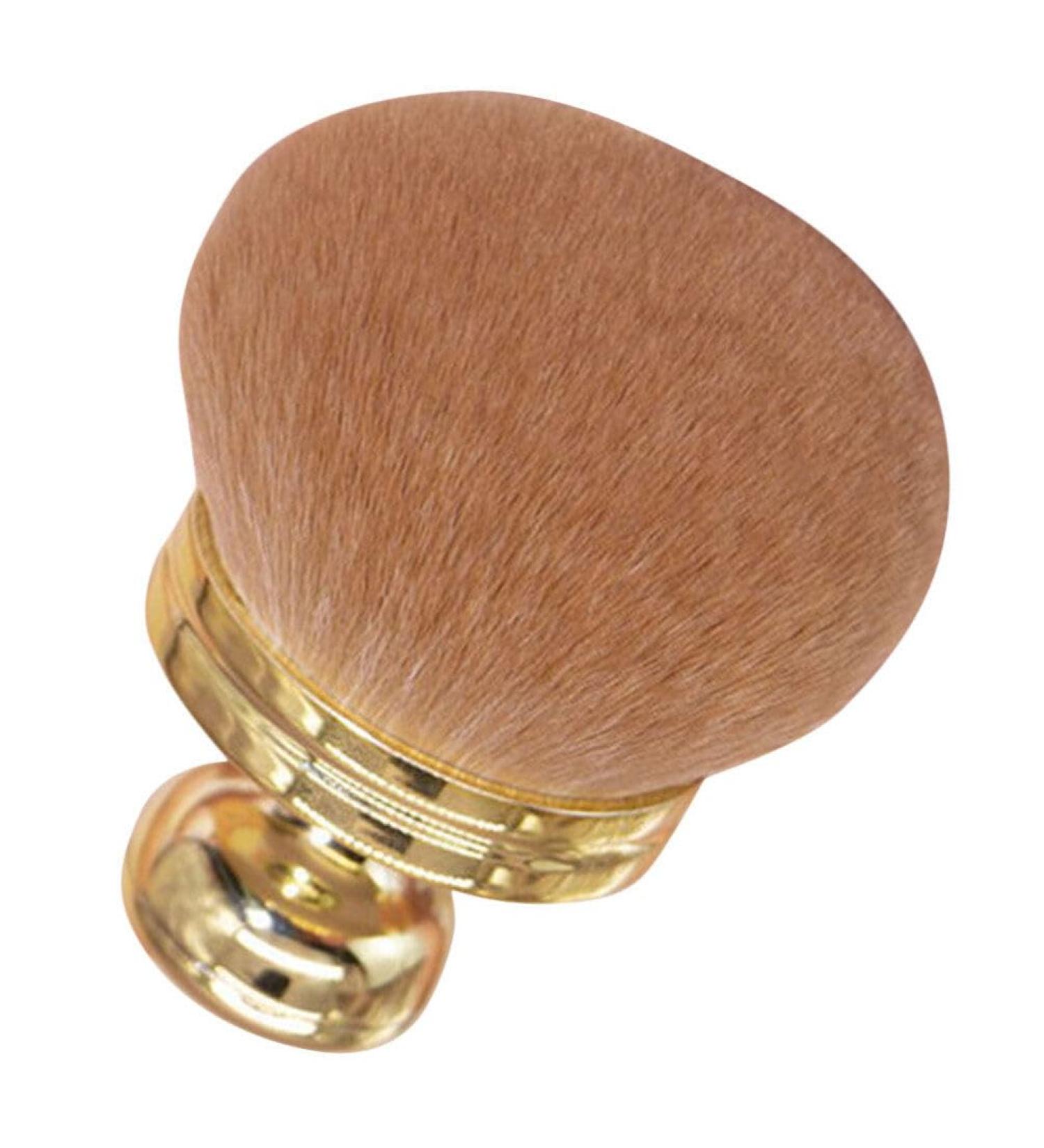 Beaupretty Travel Foundation Brush Face Blush Brush Foundation Makeup Brush For Blending Liquid Cream Powder Cosmetics Golden - Buy Online on GoSupps.com