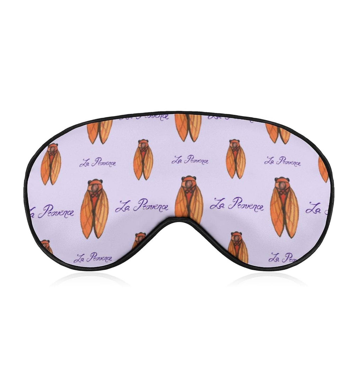 Midsummer Cicada Sleep Mask - Adjustable Eye Cover for Sleeping, Blocking Light - Men and Women - Ideal for Night, Travel, Nap - Buy Online on GoSupps.com
