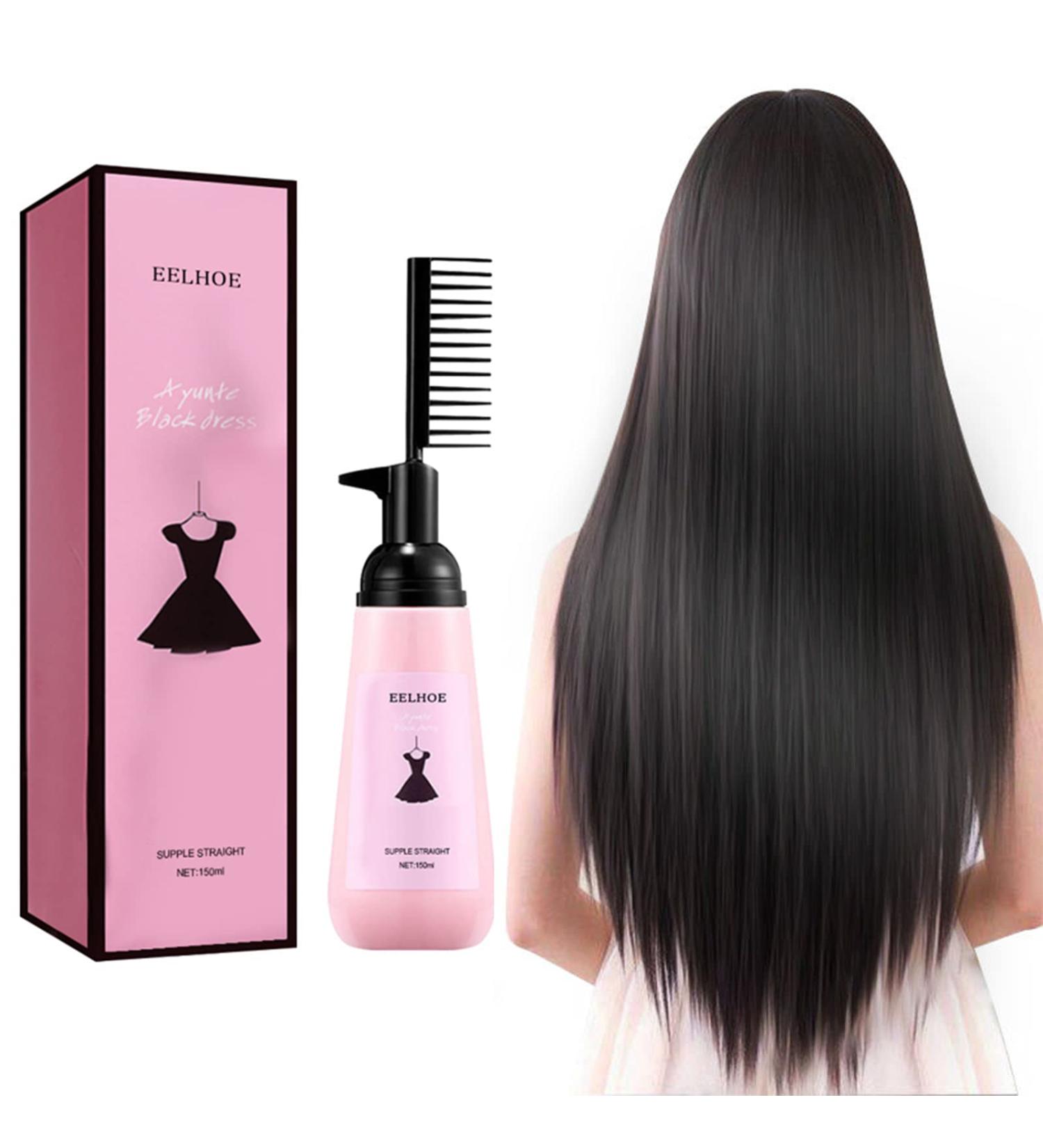 3-Second Hair Straightening Cream (150ml) with Comb - 2023 New Treatment for Smooth, Nourishing and Dry Hair - Buy Online on GoSupps.com