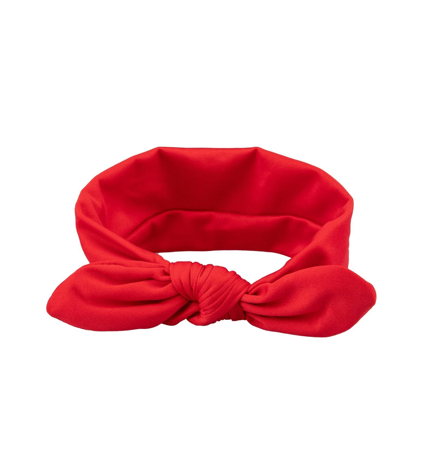 ORYOUGO Fashion Elastic Headband - Stretchy Solid Color Criss Hairband for Girls - Turban Knotted Rabbit Hair Band in Red - Buy Online on GoSupps.com