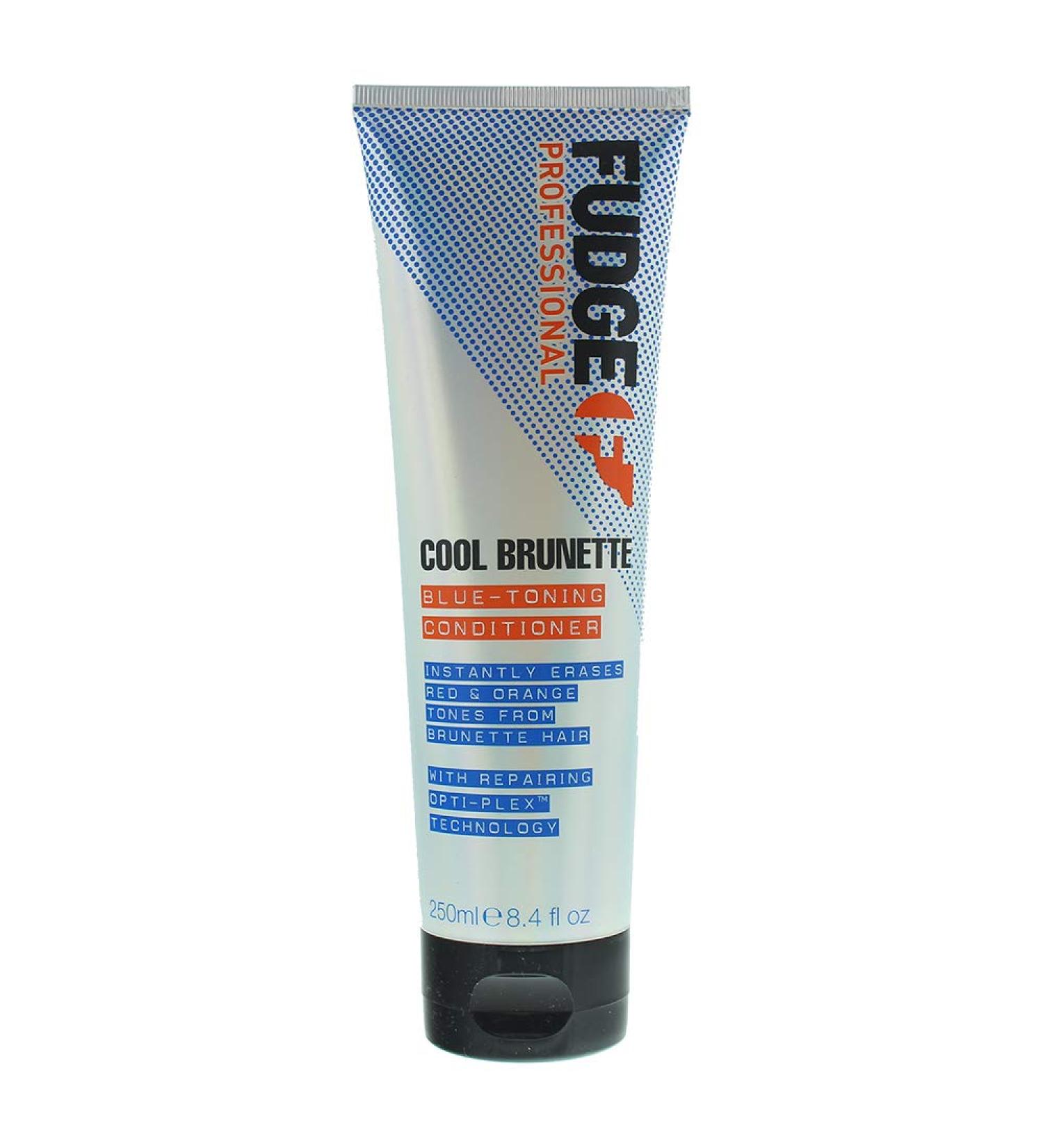 Fudge Professional Cool Brunette Blue-Toning Conditioner 250ml - Anti-Orange Tint Odourless International Shipping - Buy Online on GoSupps.com