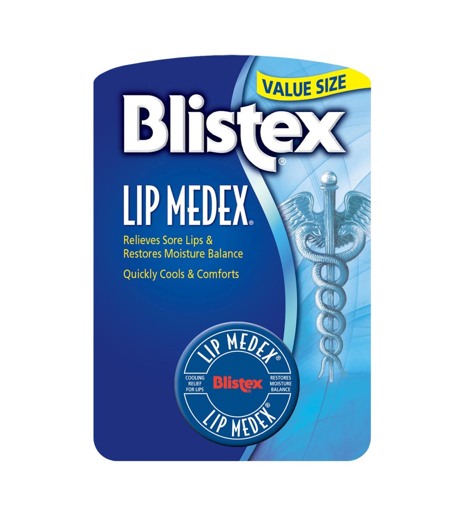 Buy Blistex Lip Medex 0.38oz - Best Moisturizing Lip Balm for Chapped Lips - International Shipping Available - Buy Online on GoSupps.com