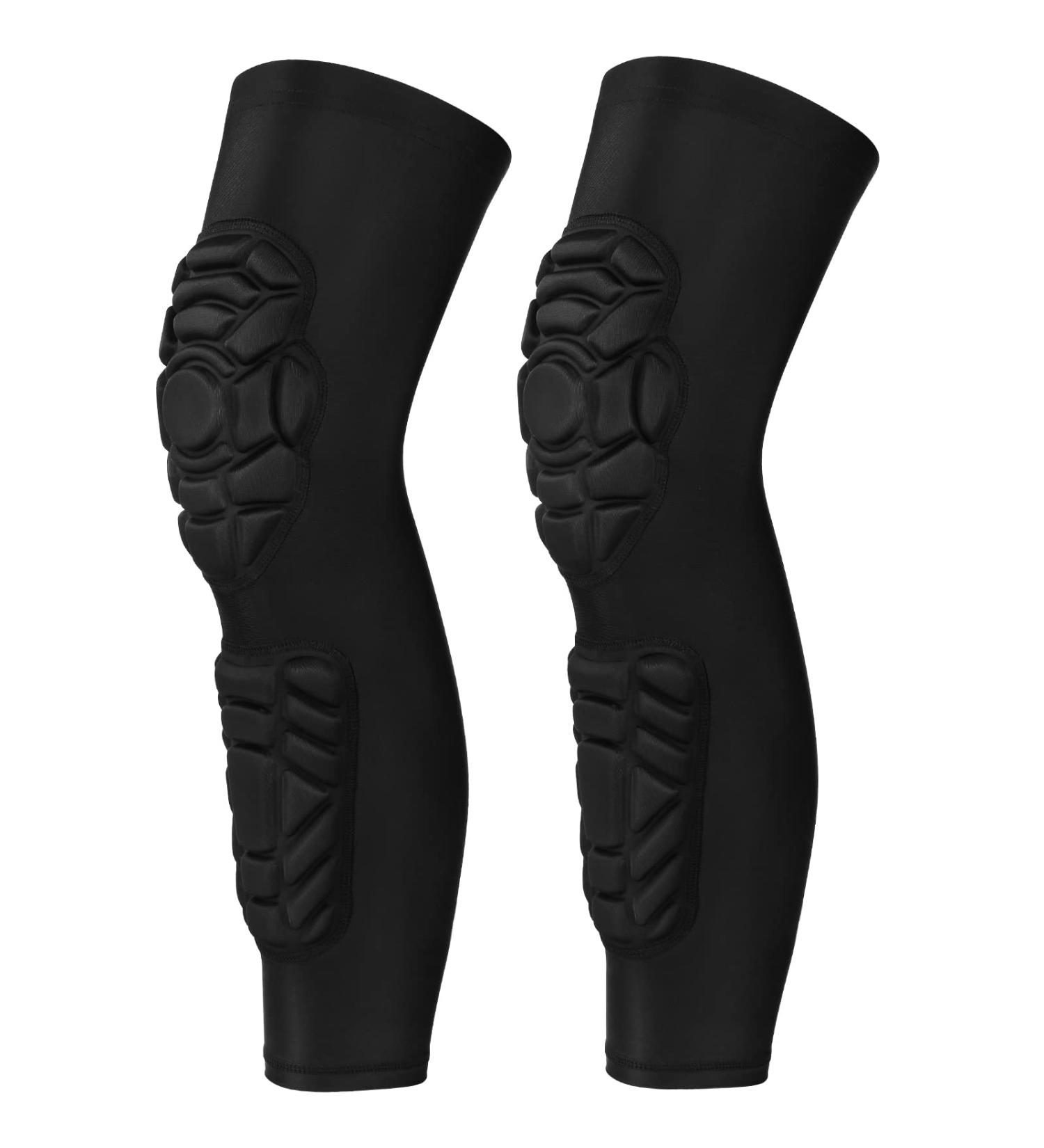 GUOZI Knee Braces 2 Pack - Crashproof Thigh Compression Leg Sleeves for Sports - Medium Size - Buy Online on GoSupps.com