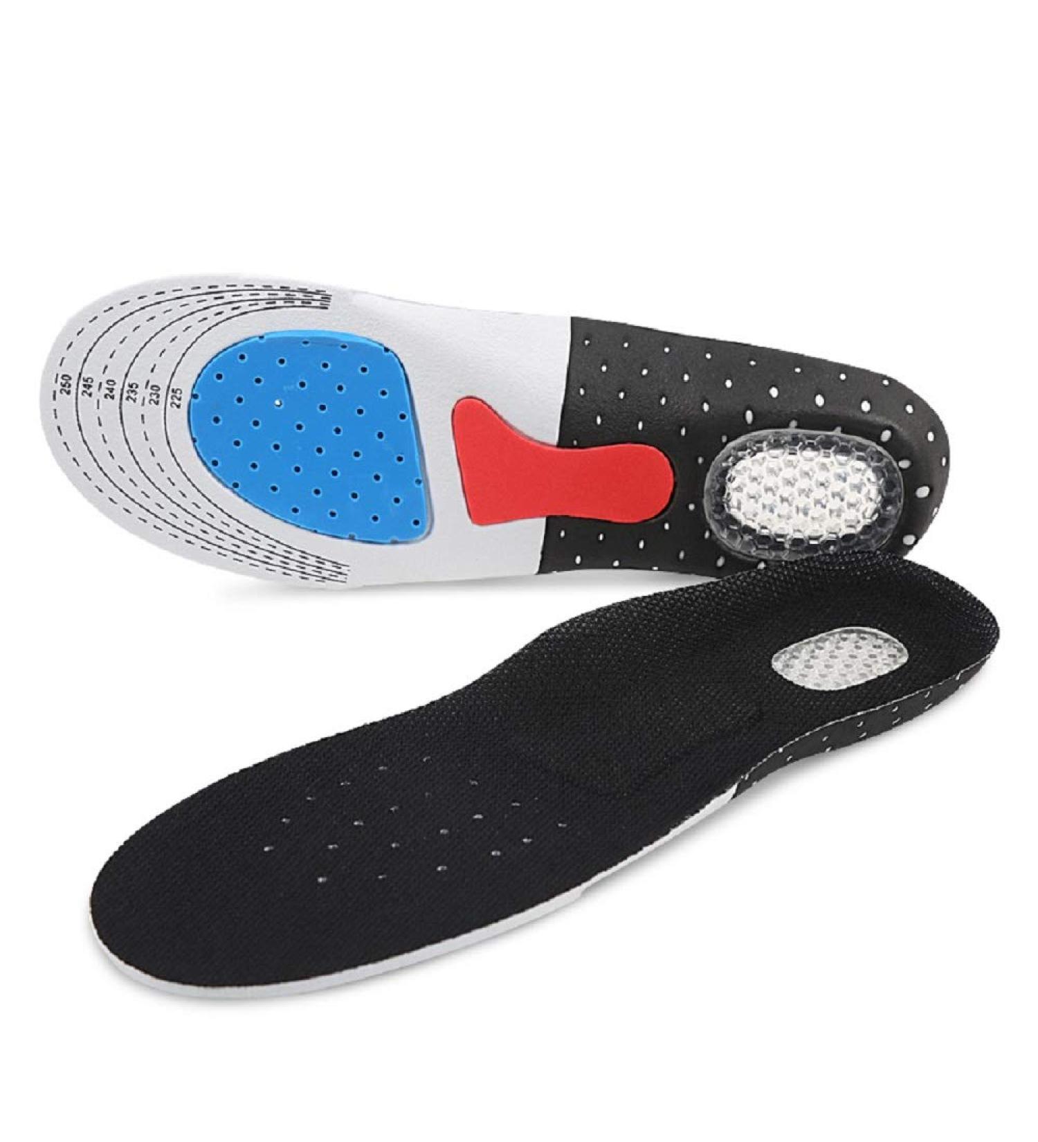 Orthotic Insole Sports Inserts for Plantar Fasciitis & Foot Pain - 28.5cm (US 8.5-11) - Buy Online on GoSupps.com