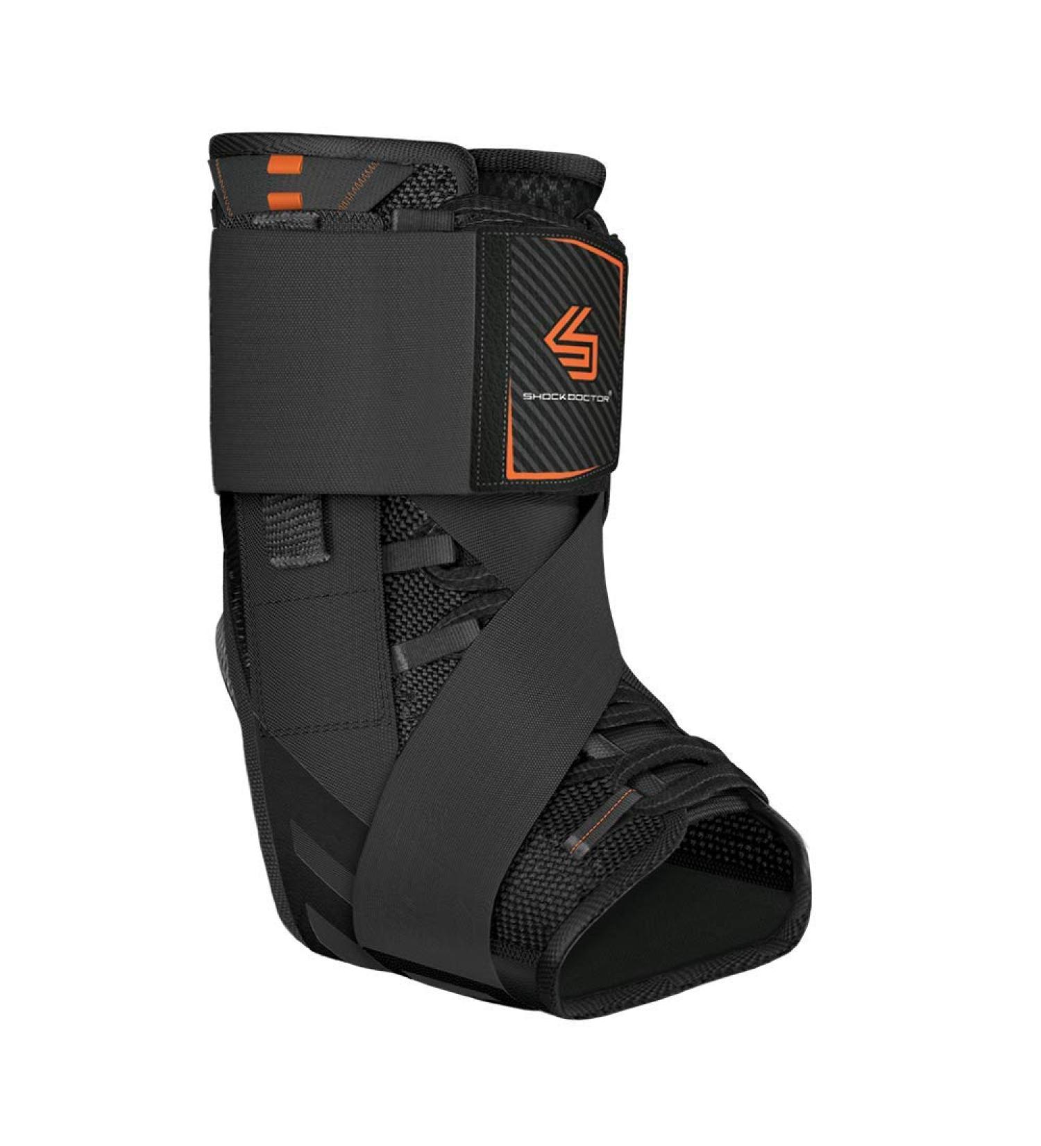 Shock Doctor 851 Ultra Wrap Laced Ankle Brace Black Medium