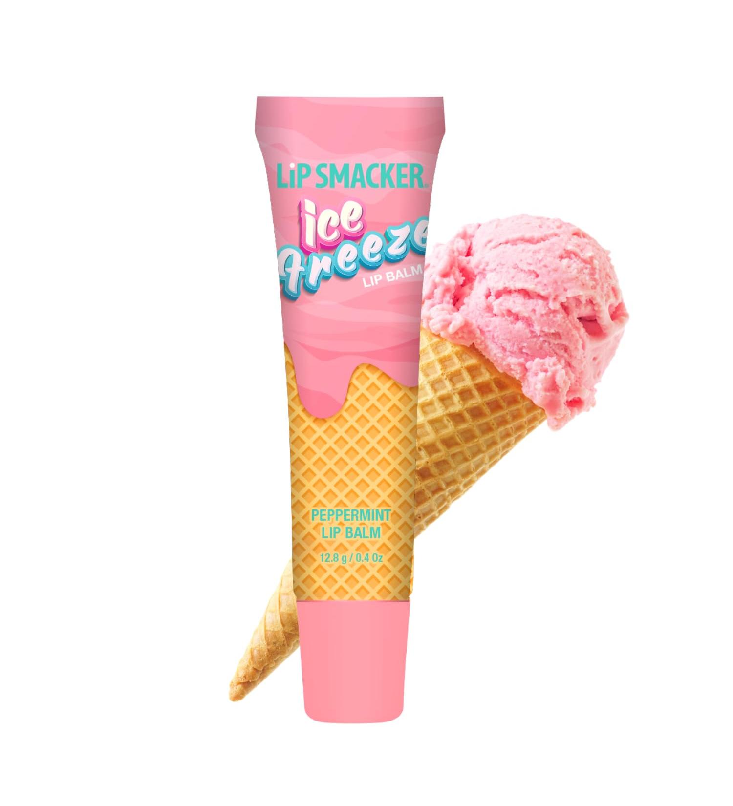 Lip Smacker Ice Freeze Balm Ultra-Hydrating & Cooling Lip Balm with Refreshing Flavor Sheer Tint & Minty Sensation Soft-Served Creamy Formula Moisturizing & Nourishing Lip Care - Peppermint - Buy Online on GoSupps.com