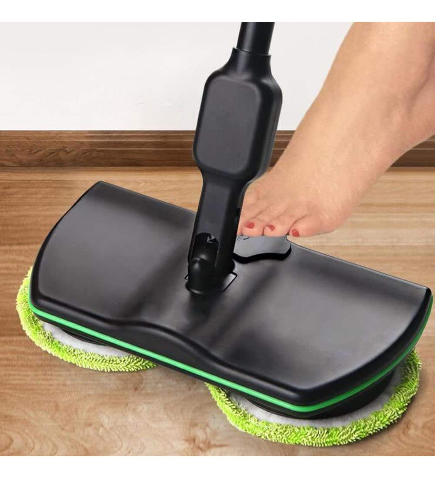 New charging electric mop hand-held wireless electric rotary 360 degree mop good helper for household cleaning (EU Plug) - Buy Online on GoSupps.com