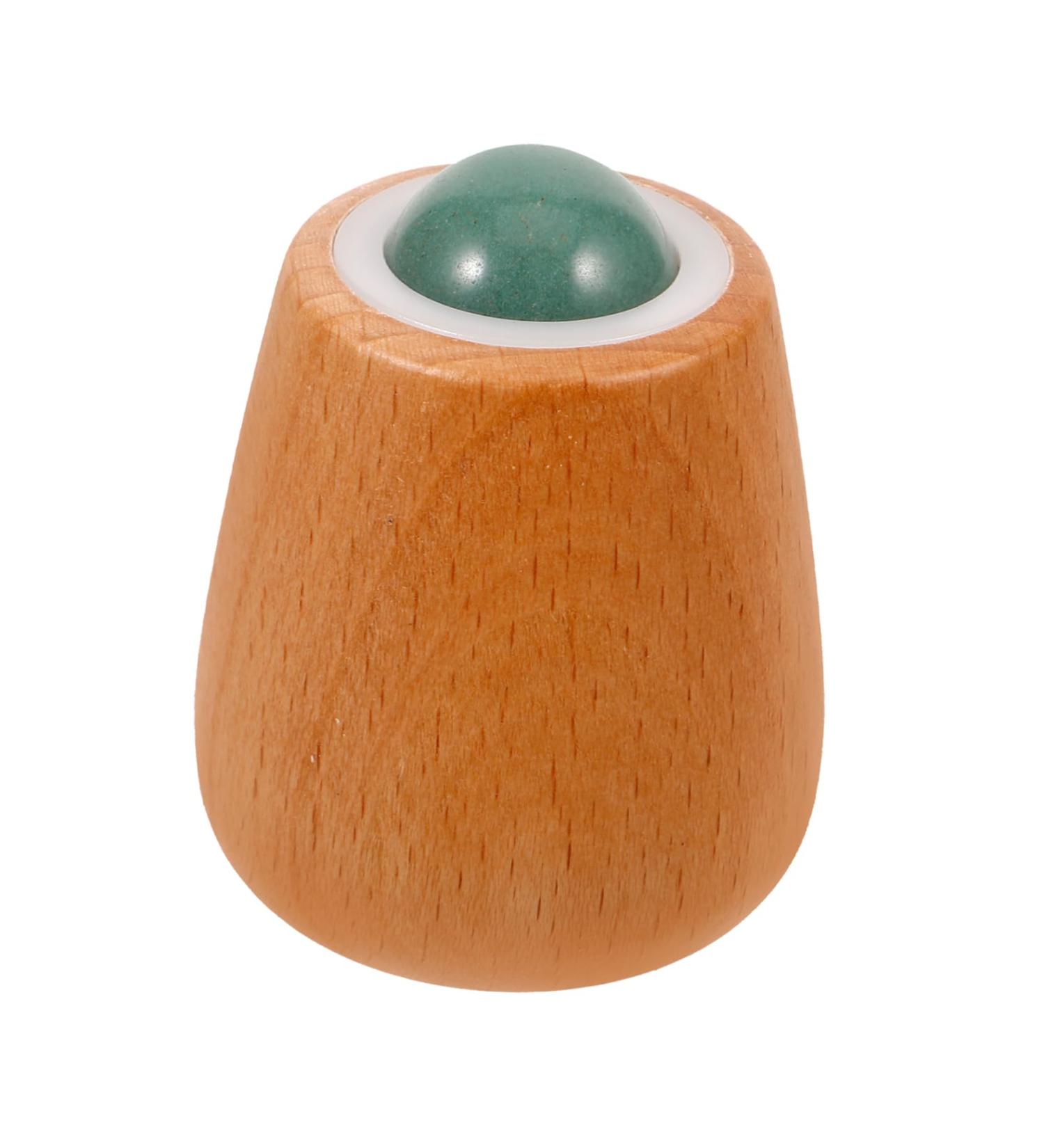 Hoement Facial Massage Device - Jade Roller & Eye Massager Tool for Glowing Skin | International Shipping Available - Buy Online on GoSupps.com