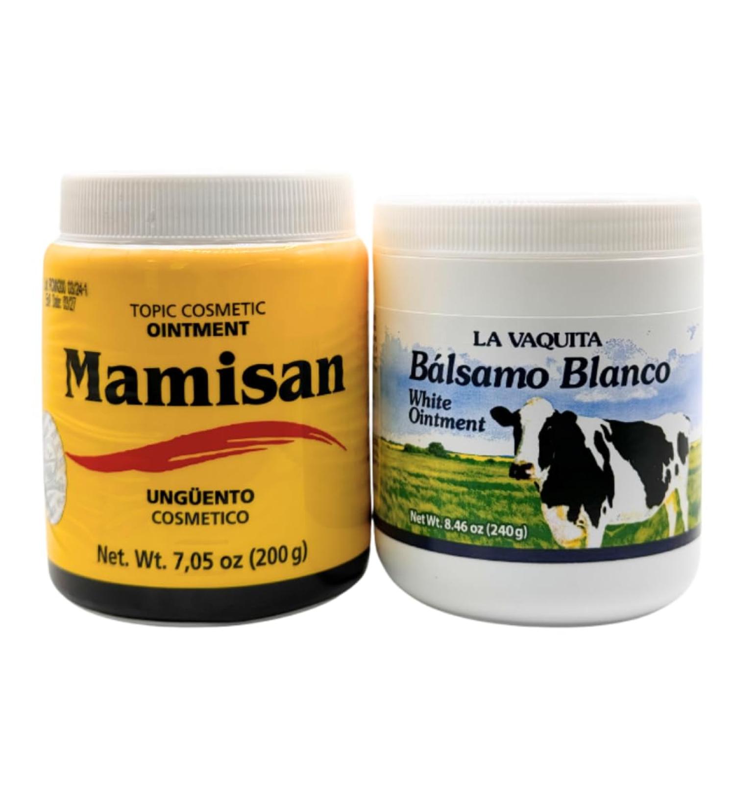 La Vaquita B lsamo Blanco (240g) & Cosmetic Ointment (200g) Enhance Workout Intensity Promote Sweating and Support Muscle Recovery - Buy Online on GoSupps.com