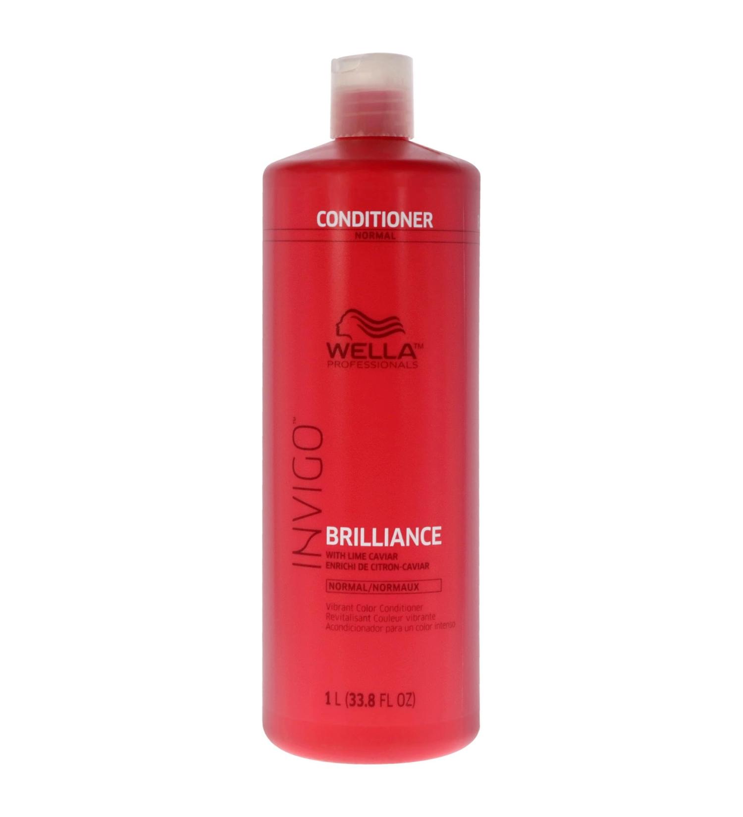 Wella Invigo Brilliance Conditioner for Fine Hair for Unisex - Conditioner 33.8 ounces