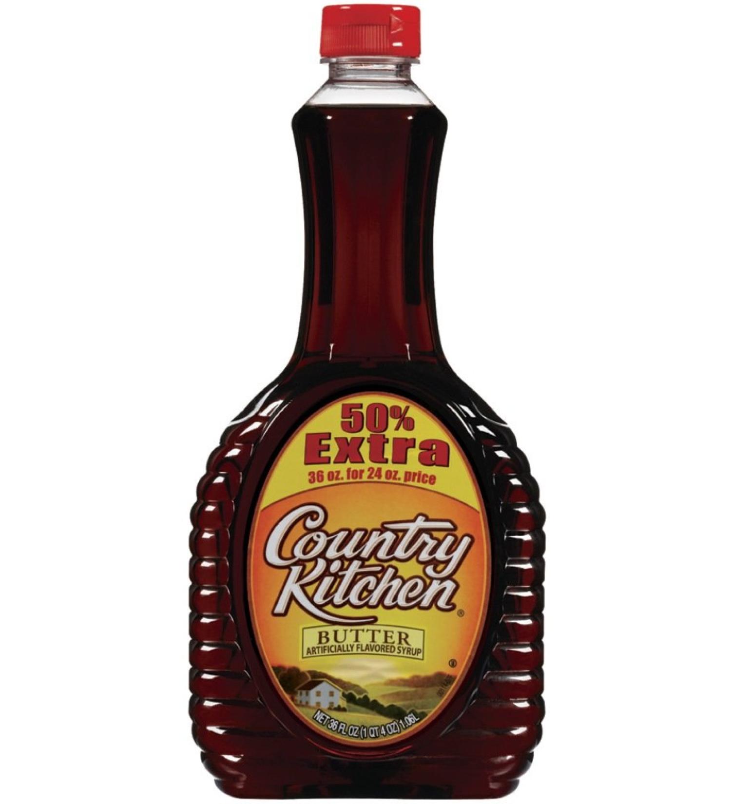Log Cabin Country Kitchen Syrup Butter 36 oz - Delicious Flavor for Pancakes and Waffles - Buy Online on GoSupps.com