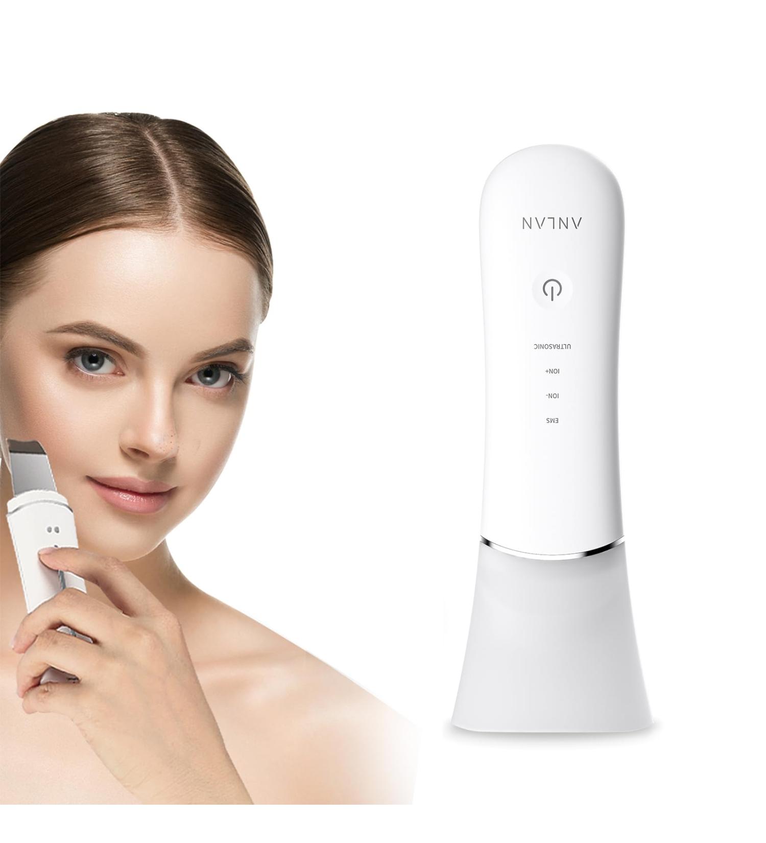 Blackening Remover & Skin Scrubber - Ultrasound Peeling Pore Cleaner Waterproof Acne Treatment | Facial Care & Massage - Buy Online on GoSupps.com