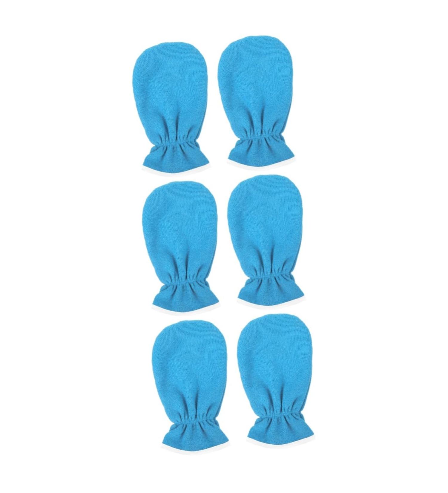 minkissy 3 Pairs Exfoliating Hand Mask Hand Care Gloves Gel Hand Gloves Hand Calluses Remover Gloves Womens Glives Cotton Gloves for Dry Hands Gel Gloves Polyester Skin Care Miss Care Bag - Buy Online on GoSupps.com