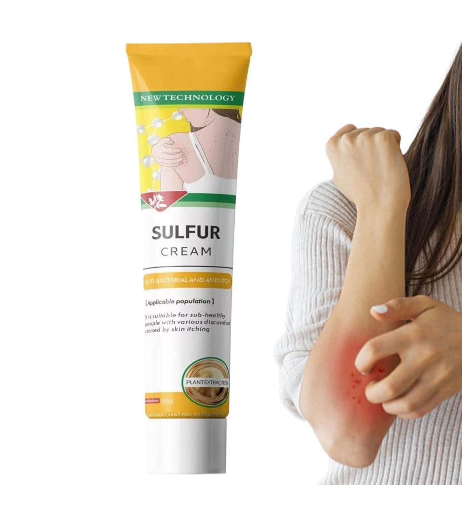  Zegaqae Anti-Itch Cream | Soothing Care 20g Fast-Absorbing Balm for Combination Oily and Sensitive Skin Post-Sports Recovery Outdoor Use - Buy Online on GoSupps.com