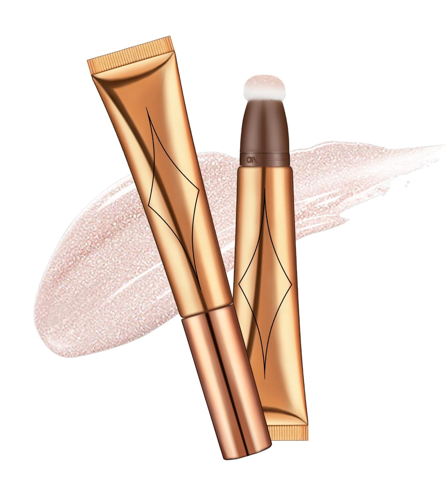 AOOWU Contour Beauty Wand - Liquid Highlighter & Matte Blush with Cushion Applicator - Buy Online on GoSupps.com