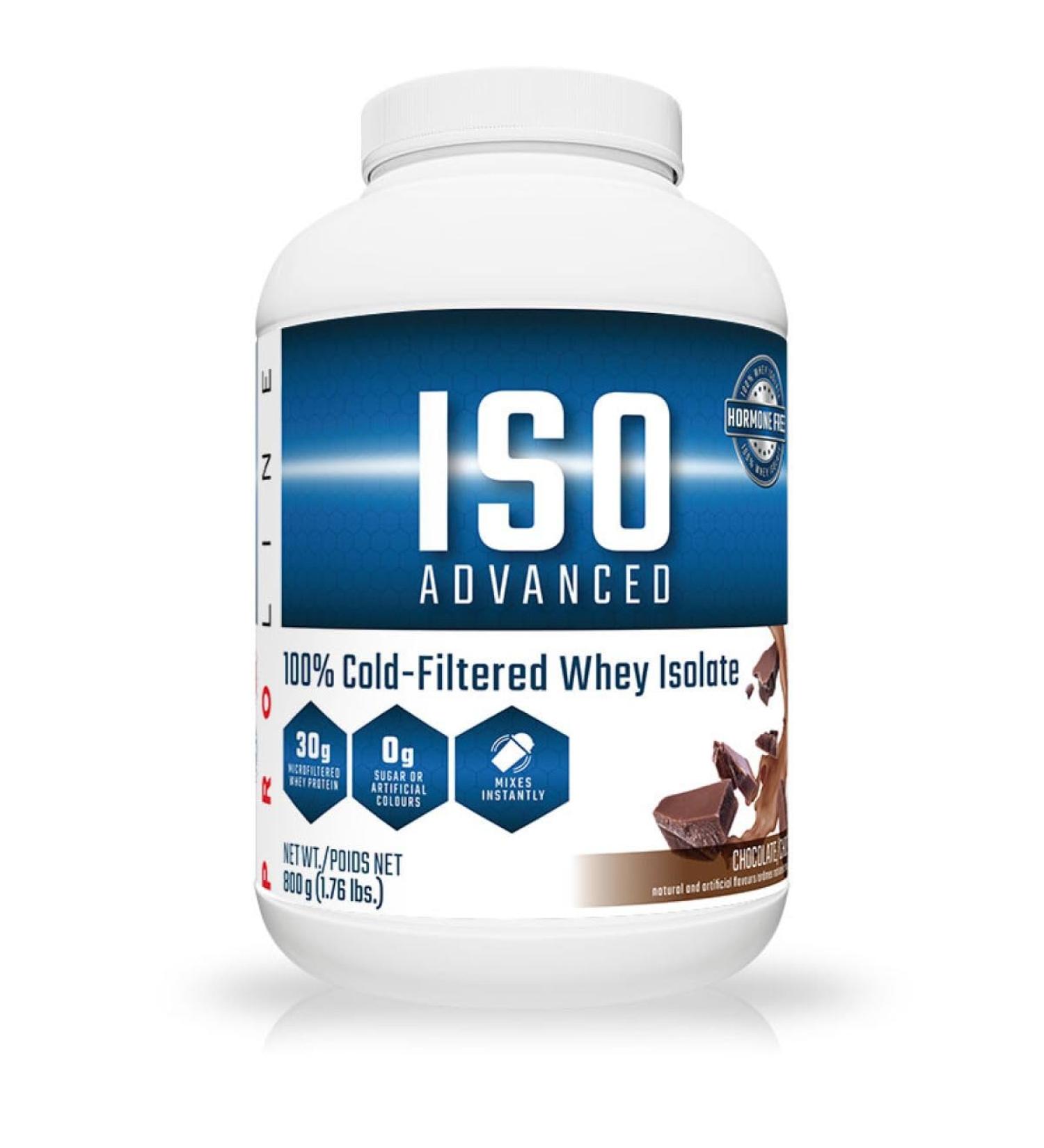 Pro Line Iso Advanced Whey Protein Isolate | 30 Grams Microfiltered Whey Isolate Protein | Sugar Free Low Fat Low Lactose Soy Free Whey Protein Powder (1.76LB Chocolate) Chocolate 1.76LB - Buy Online on GoSupps.com