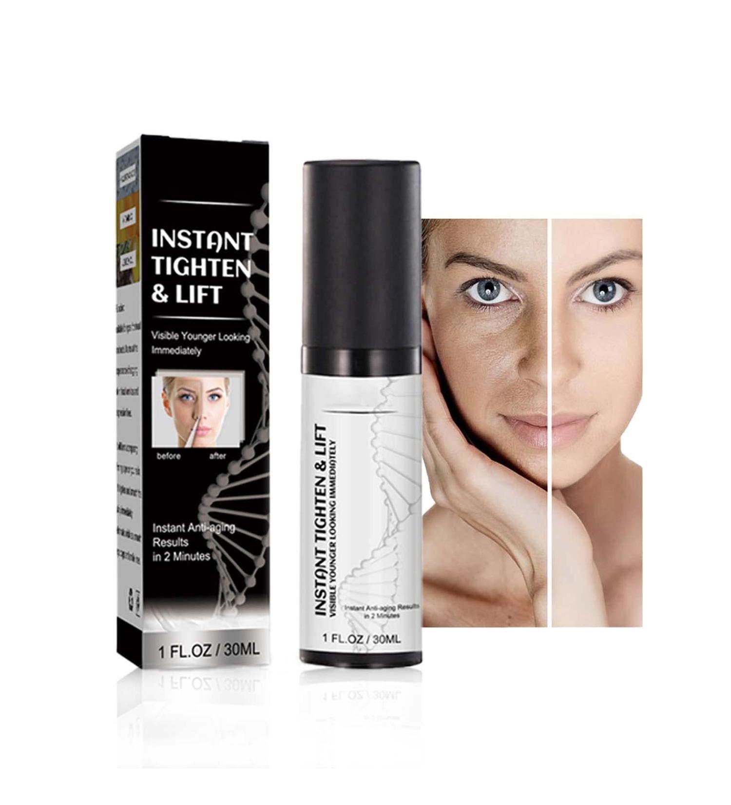 Trendyfave Face Serum for Women Men Vitamin C Serum Instant Face Lift Neck Eye Serum Anti-aging Face Cream For Tightener Skin Eye Bags Remover Dark Eye Circle Wrinkle Remover For All Skin Types - Buy Online on GoSupps.com
