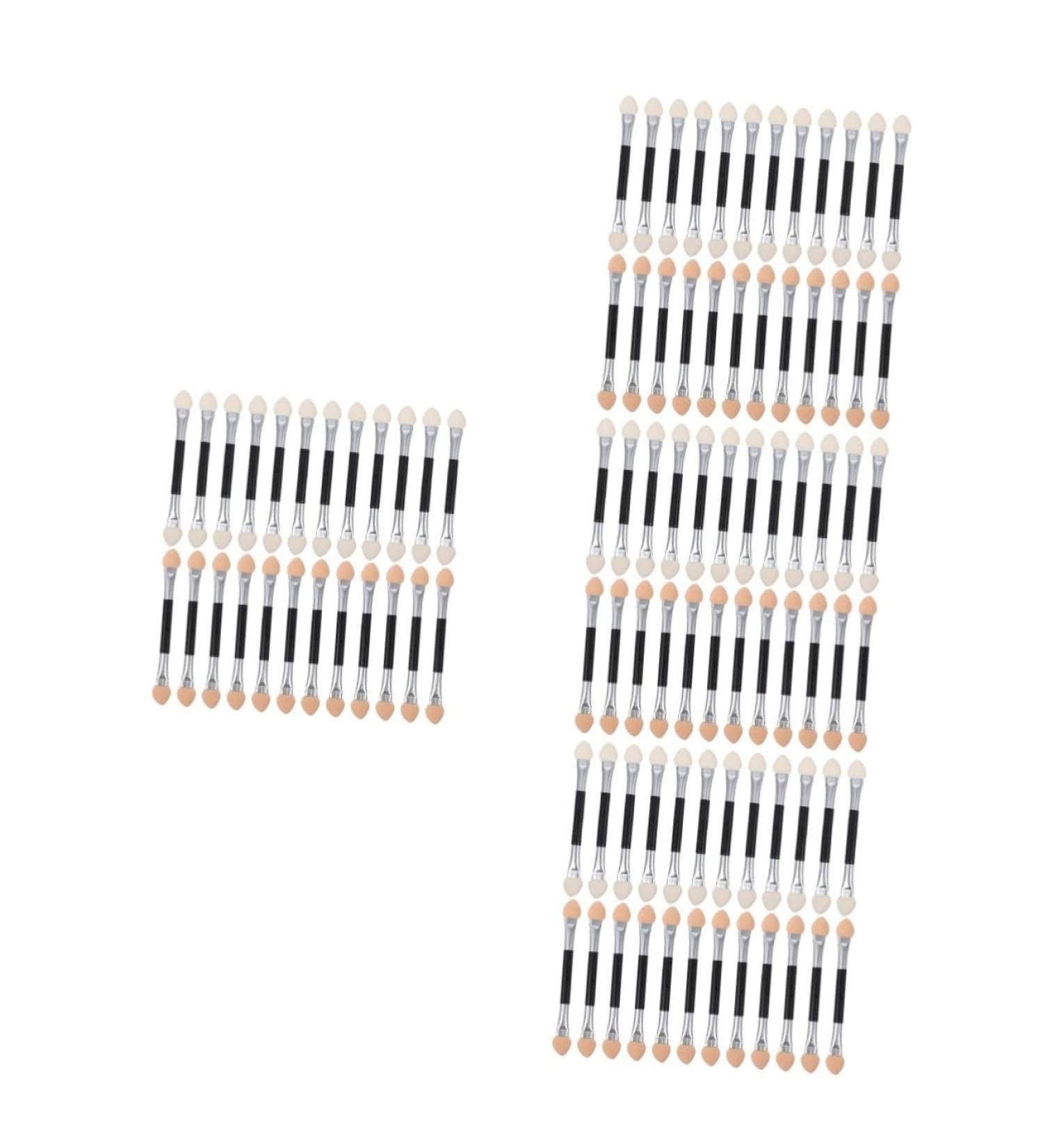 HAPINARY 96 Pcs Latex Eye Shadow Stick Eyeshadow Double Sided Eyelid Applicator Plastic - Buy Online on GoSupps.com