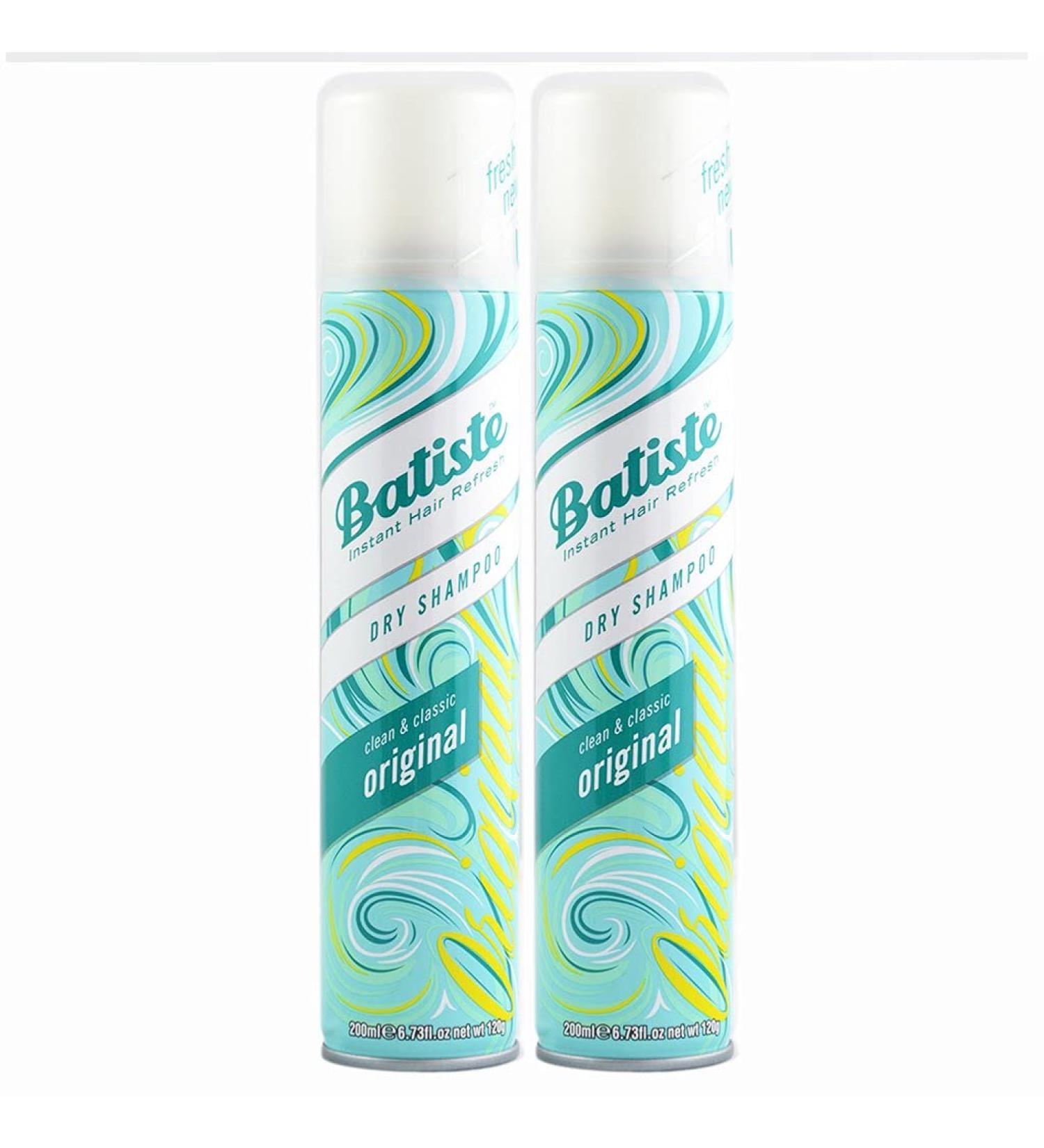 Batiste Dry Shampoo Original Clean & Classic 6.76 Fl Oz (2 Pack) - Buy Online on GoSupps.com