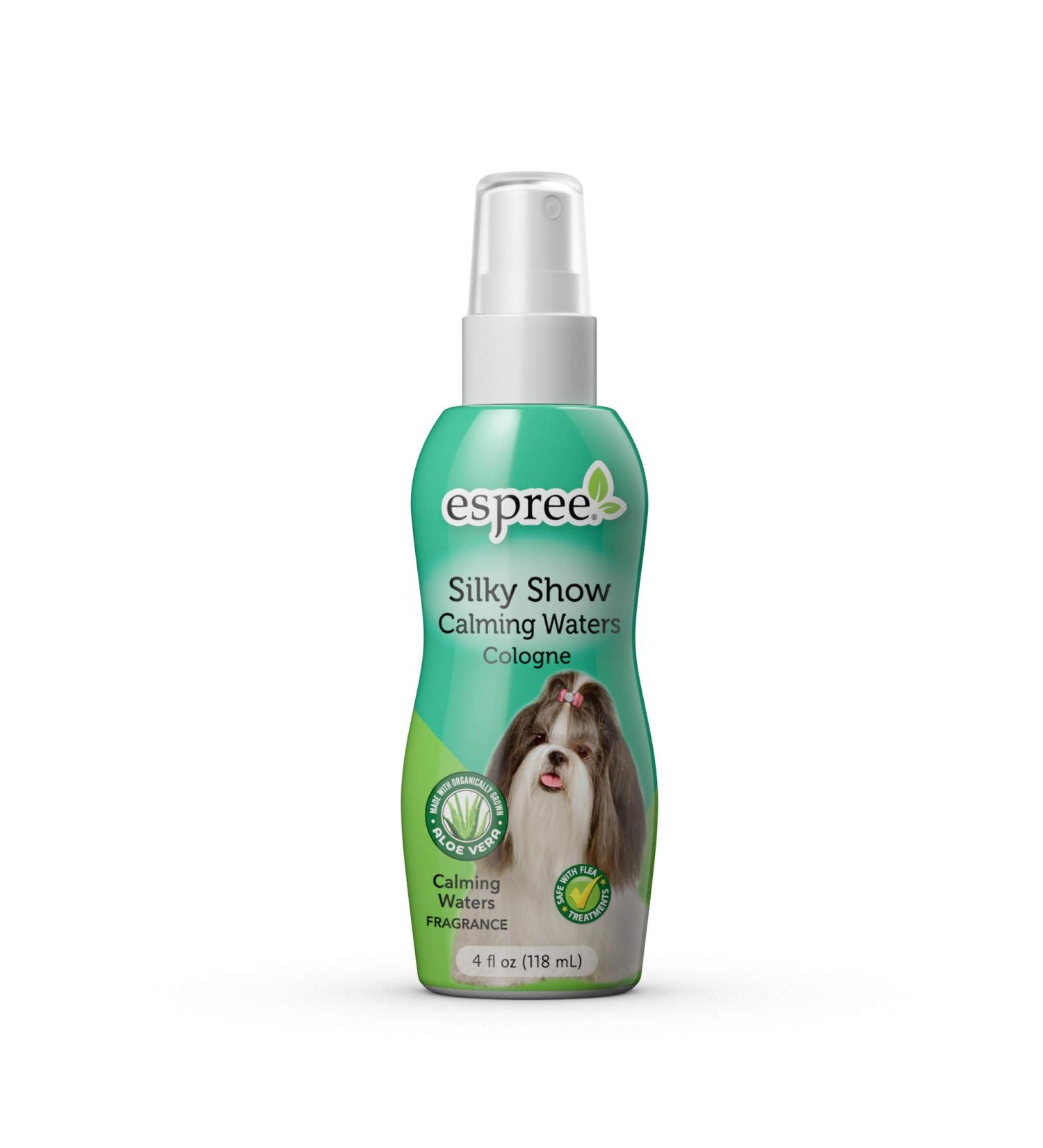Espree Silky Show Calming Waters Cologne 4 oz - Refreshing Fragrance for Dogs - Buy Online on GoSupps.com