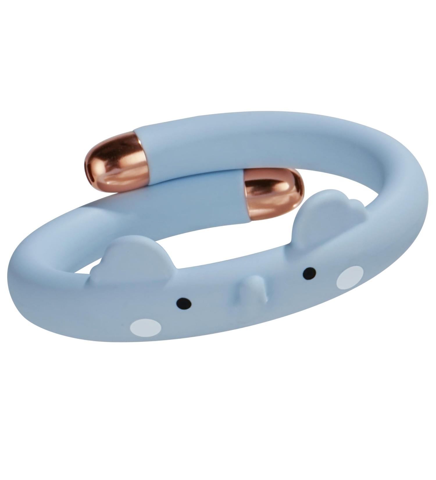Mosquito Repellent Bracelets for Kids & Toddlers | Reusable DEET-Free & Waterproof Insect Bands | Outdoor Camping Essentials (Blue - Buy Online on GoSupps.com