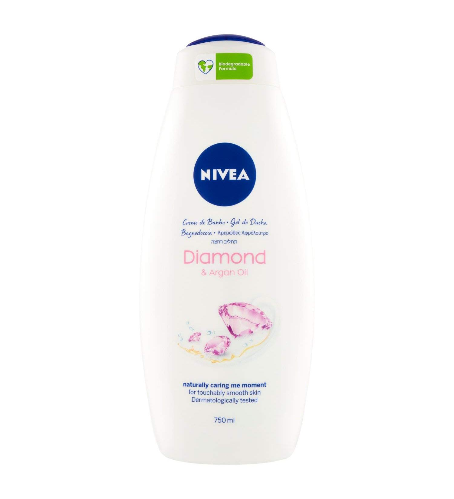 Nivea Care Shower Gel Diamond 25.36oz - Hydrating Body Wash - 1 Pack - Buy Online on GoSupps.com