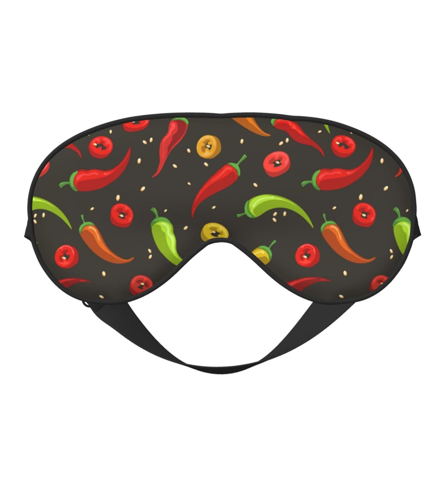 Chili2 Adjustable Double-Sided Sleep Mask | Soft Eye Covers for Perfect Shading & Reduced Eye Edema | International Shipping Available - Buy Online on GoSupps.com