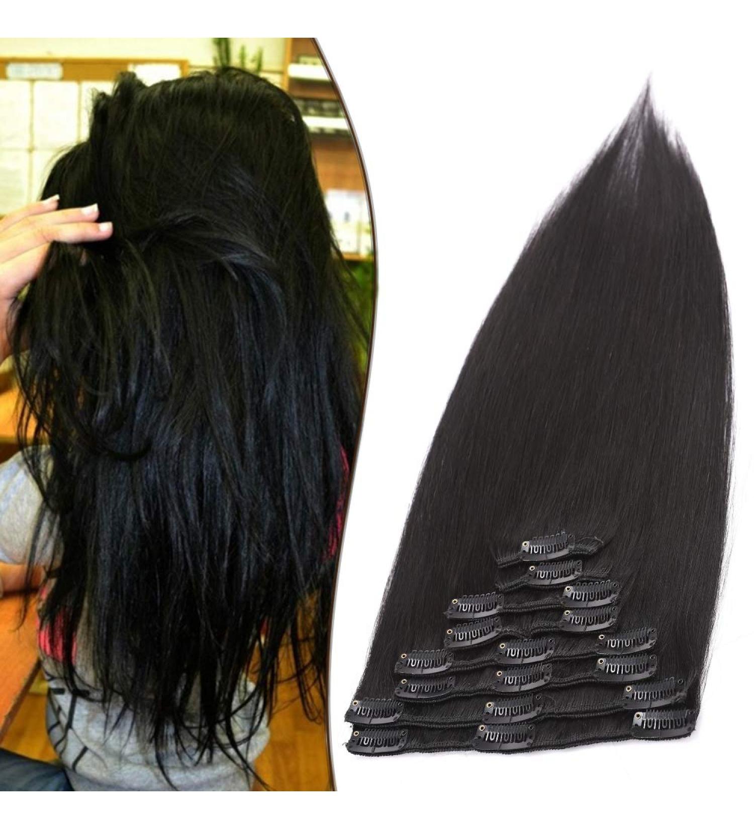 Lady Outlet Mall Hair Extension - 13 (33cm 80g) #1 Jet Black | Premium Quality Hair Extensions for Stunning Looks - Buy Online on GoSupps.com