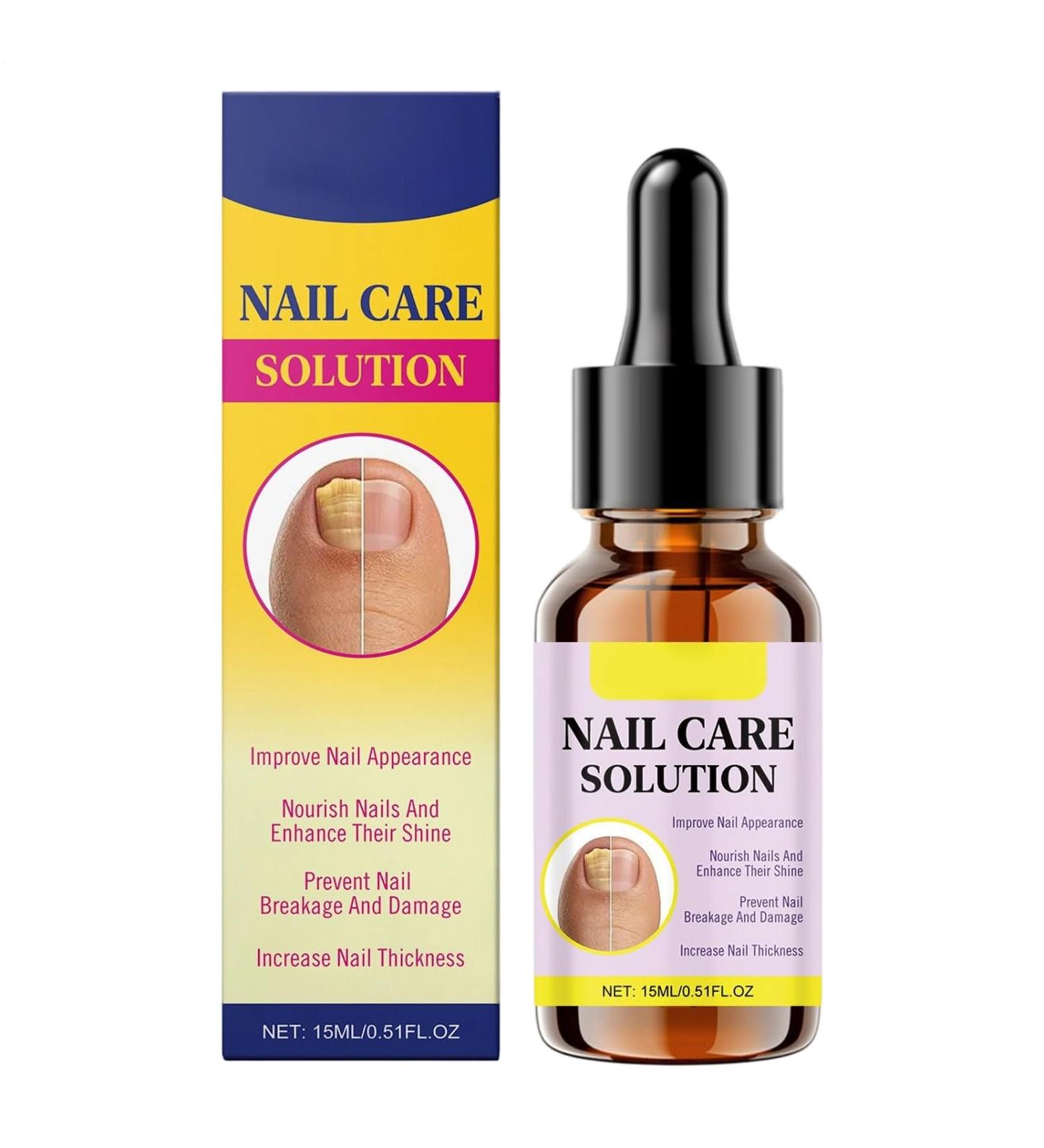 Nail care solution nourishing thickening solution 15 ml nail strengthening drops hand and foot care nourishing formula for women men teenagers athletes - Buy Online on GoSupps.com