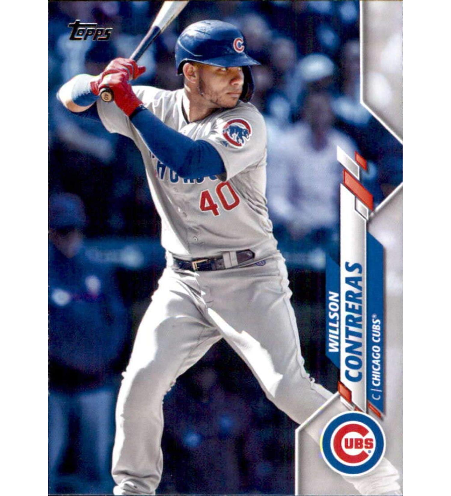 2020 Topps #665 Willson Contreras NM-MT Chicago Cubs Baseball