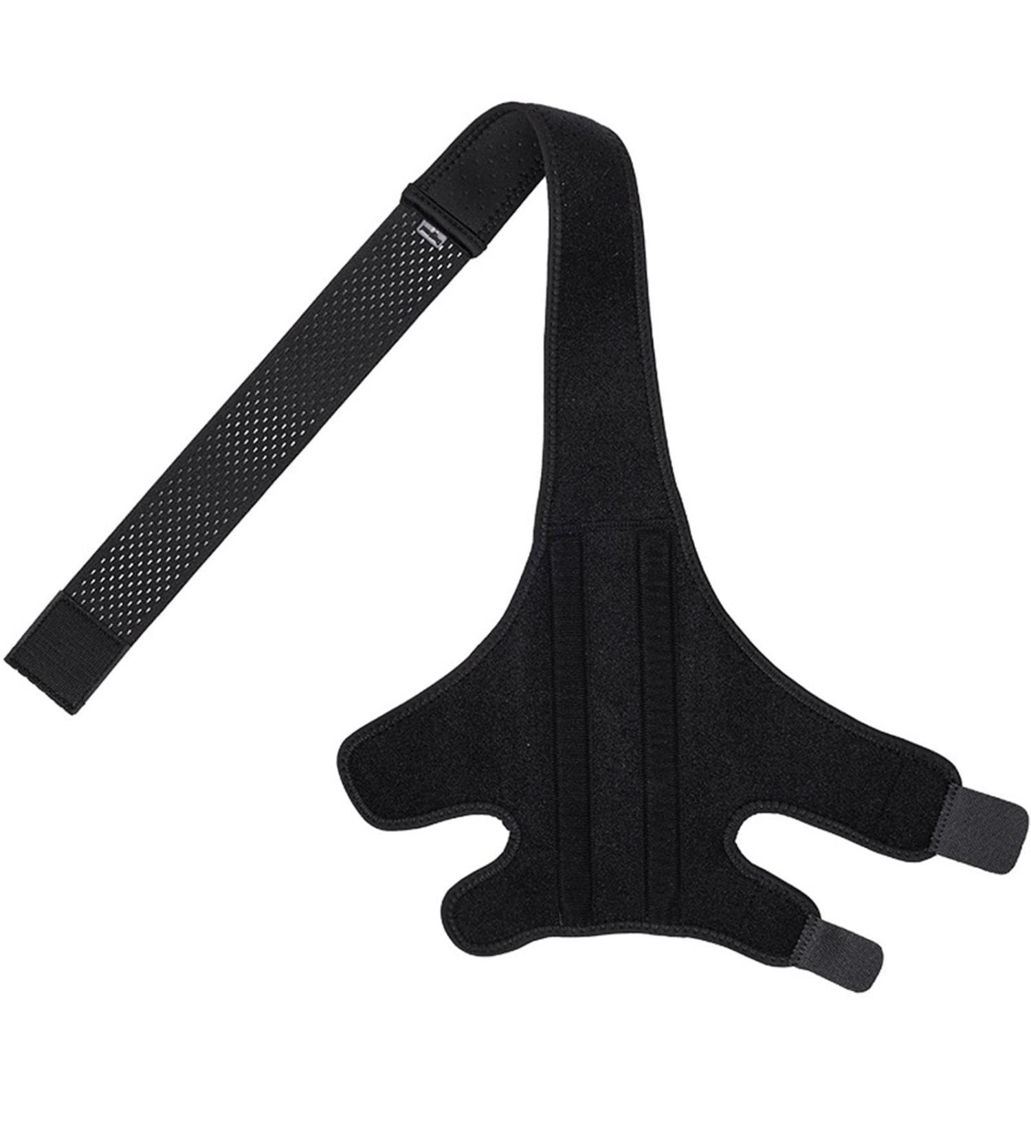Dog Hinds Leg Support | Dog Leg Protector | Back Leg Hip Support with Metal Strip High Elasticity Breathable Leg Protector for Recovery Period Pochy Black Medium - Buy Online on GoSupps.com