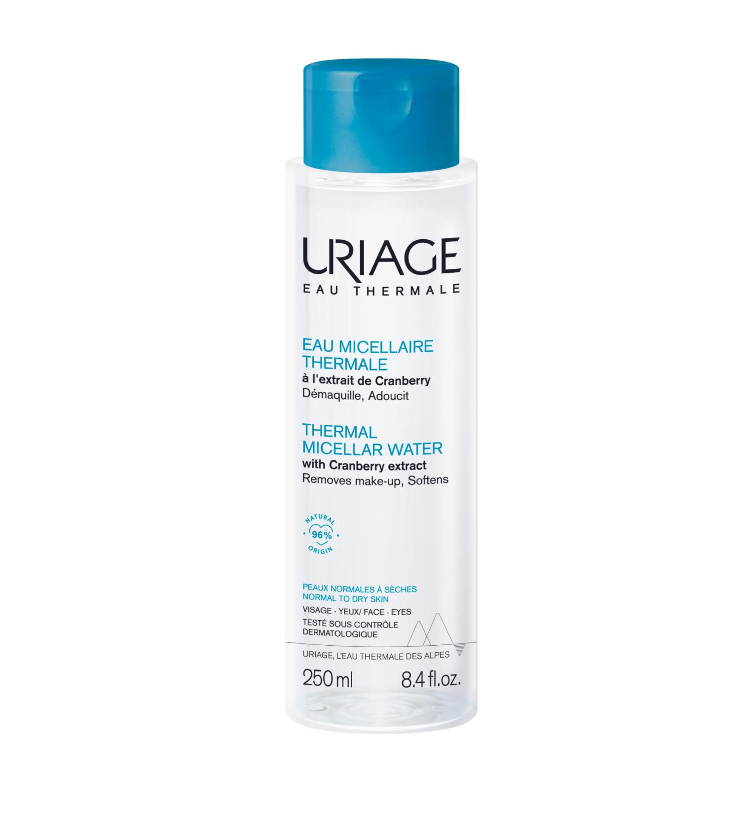Uriage Thermal Micellar Water normal to dry skin 250ml - Buy Online on GoSupps.com