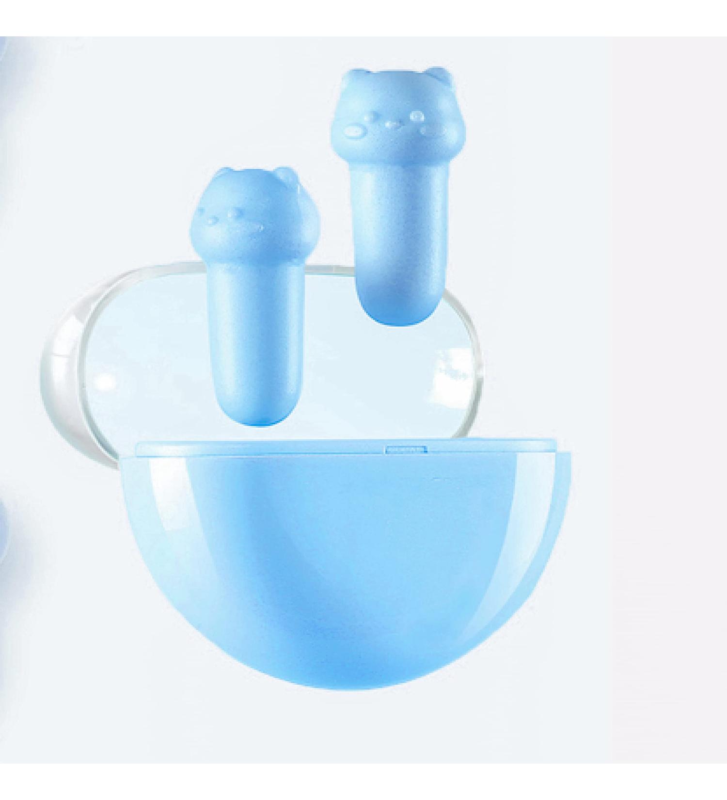 Reusable Noise Cancelling Earplugs for Sleeping, Concerts, Work - Pink and Blue (3 Pairs) - Buy Online on GoSupps.com