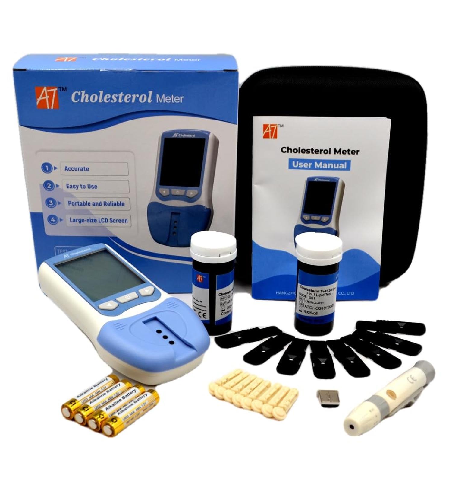 at Cholesterol Test 5 in 1 Meter from Valuemed