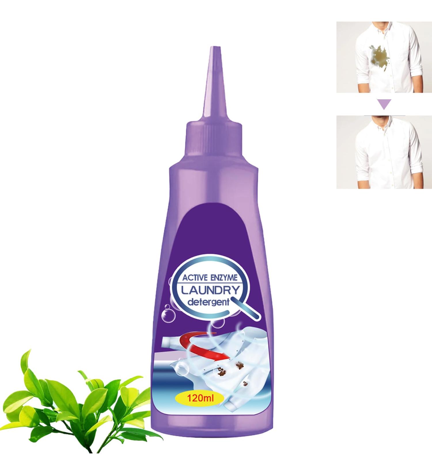 Active Enzyme Laundry Stain Remover Garment Stubborn Stain Cleaner Oil Remover Active Enzyme Laundry Cleaner Clothes Oil Stain Remover White Shirt Guardian Clothes Natural Fabric Stain Remover - Buy Online on GoSupps.com